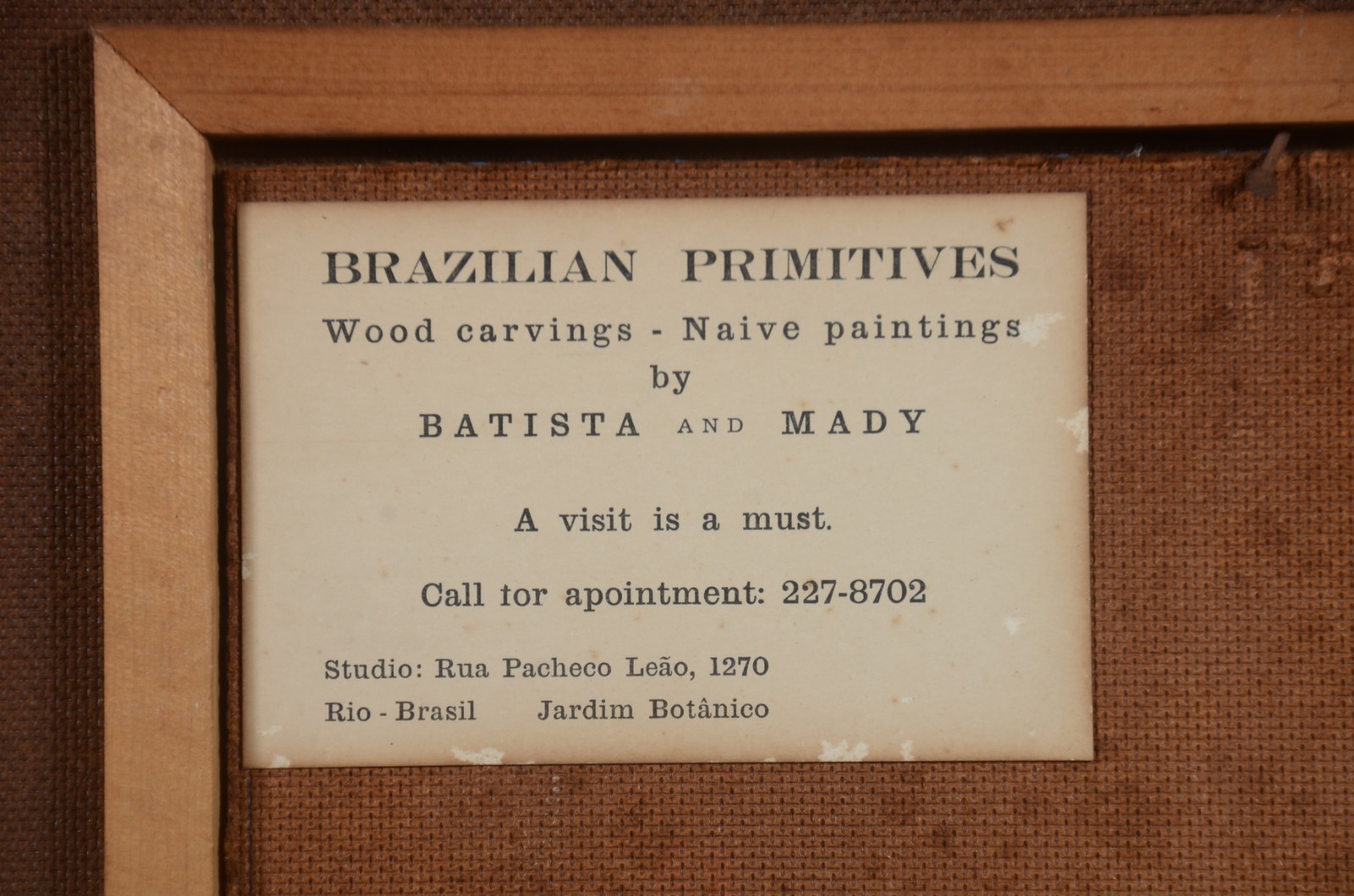 Mady Benzecry (1933-2003), Figuras e casario - foto 5 de 5