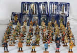 DEL PRADO,  - Coleção  de soldadinhos de chumbo  composto de 86 soldados  sendo que alguns na caixa original. Acompanha fichário e catálogos de cada soldado 