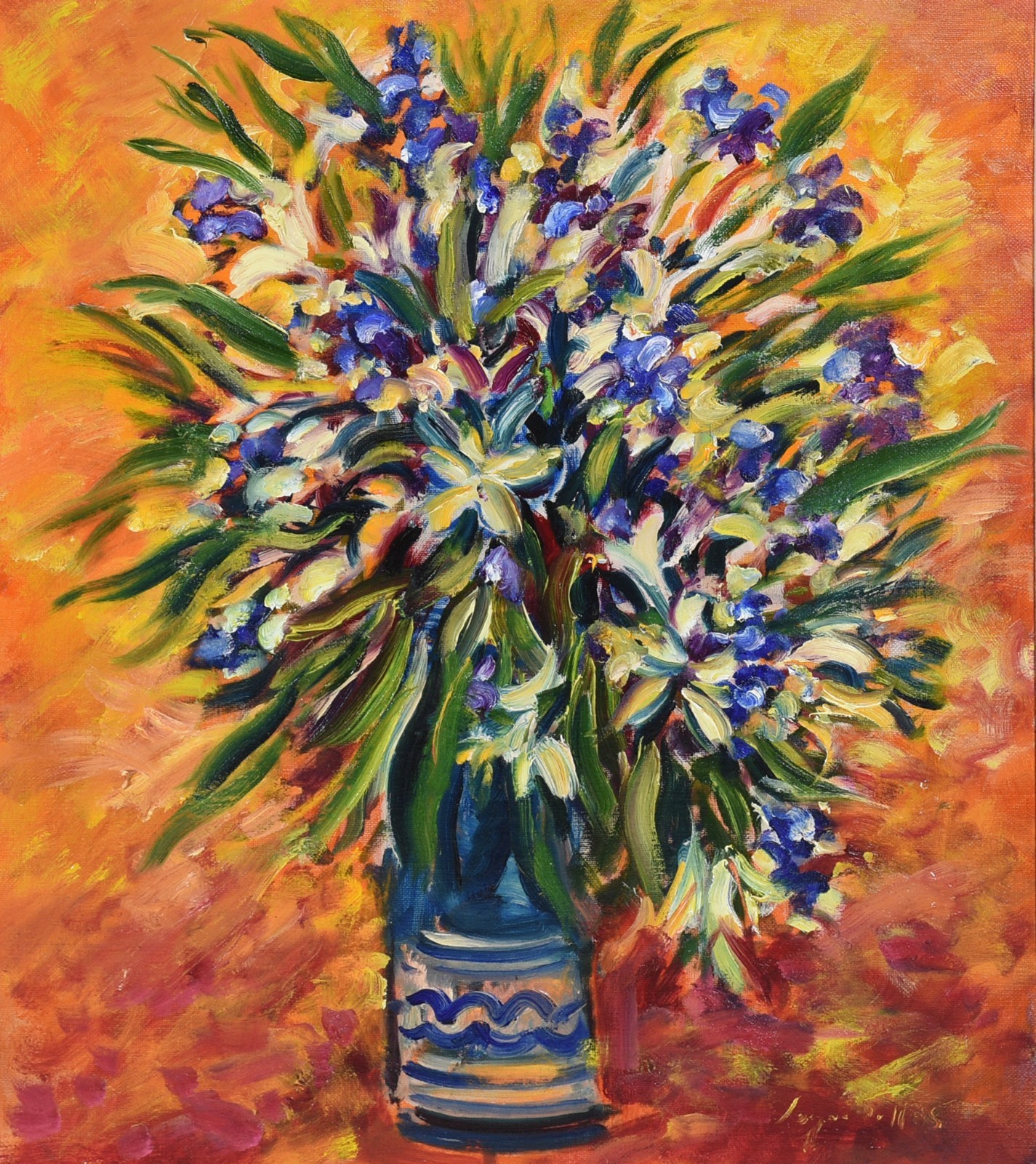  Sérgio Telles (1936-2022), Vaso de Flores - foto 1 de 4
