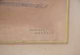 Georges Wambach (1901-1965), Le Bibliotheque No... - Dois quadros feitos em bico de pena aquarelado.