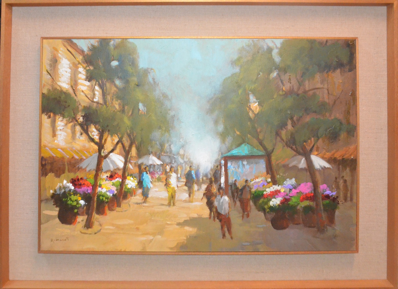 Armando Romanelli (1945), La Ramblas - Barcelona - foto 2 de 5