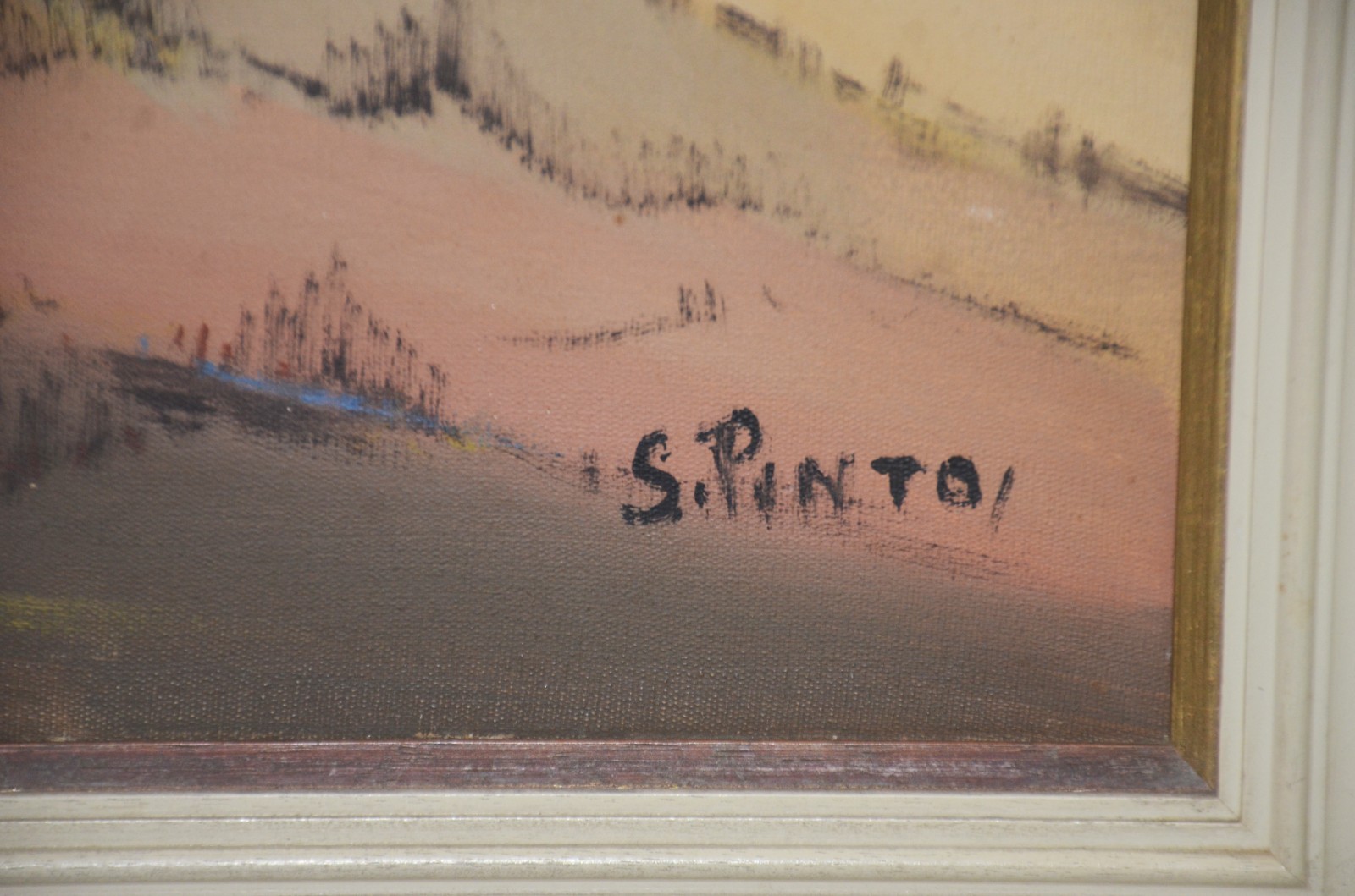 Sylvio Pinto (1918-1997), Marinha com Barcos - foto 3 de 5