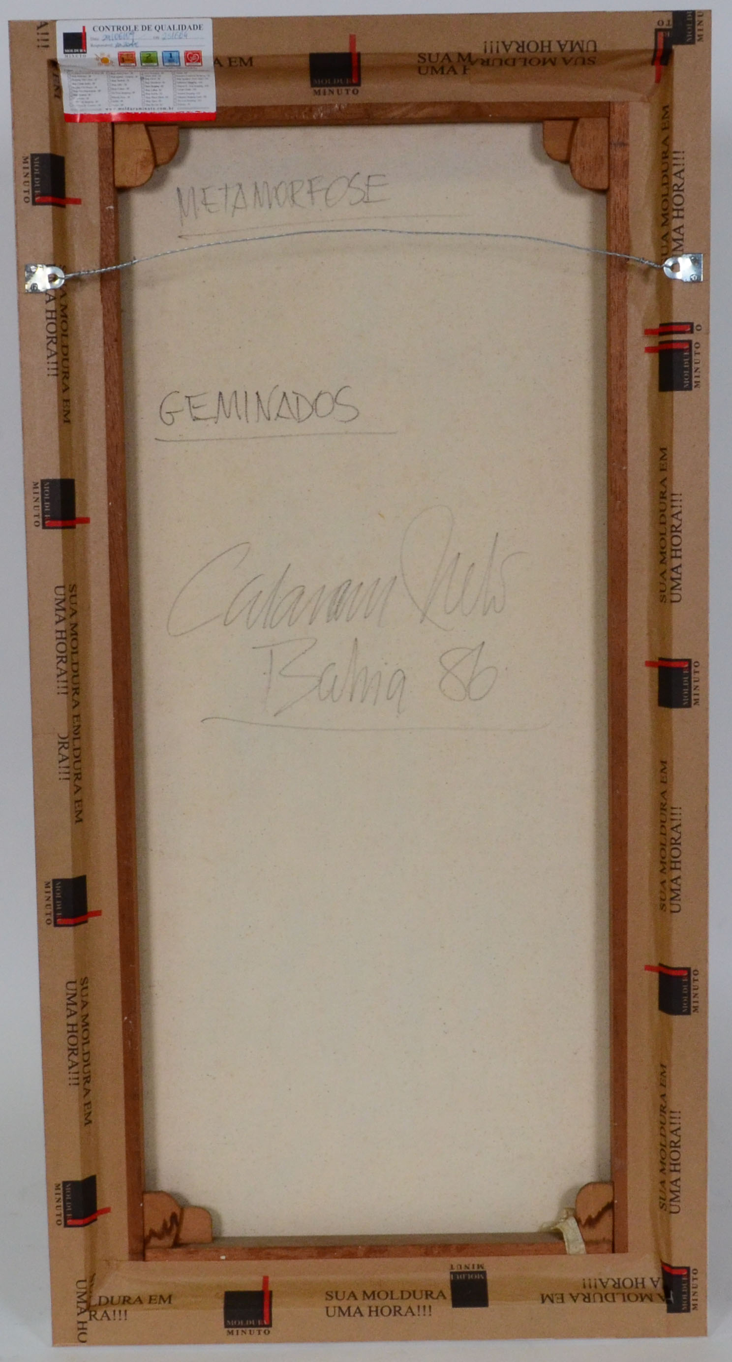 Calasans Neto (1932-2006), Metamorfose - Geminados - foto 3 de 3