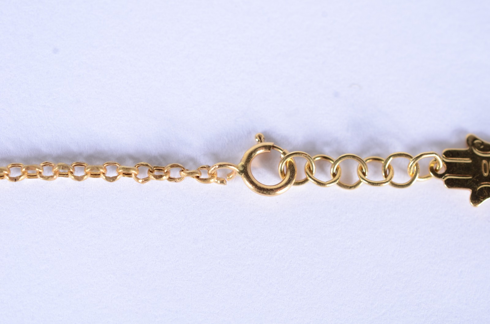 Pulseira em três tons de ouro, contraste 750 mls. (Por motivos de... - foto 3 de 8