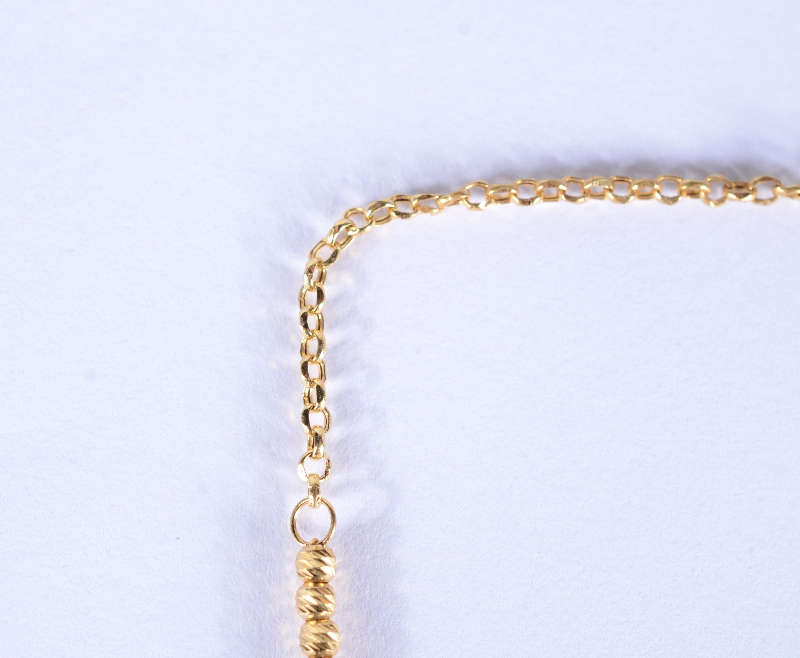 Pulseira em três tons de ouro, contraste 750 mls. (Por motivos de... - foto 7 de 8