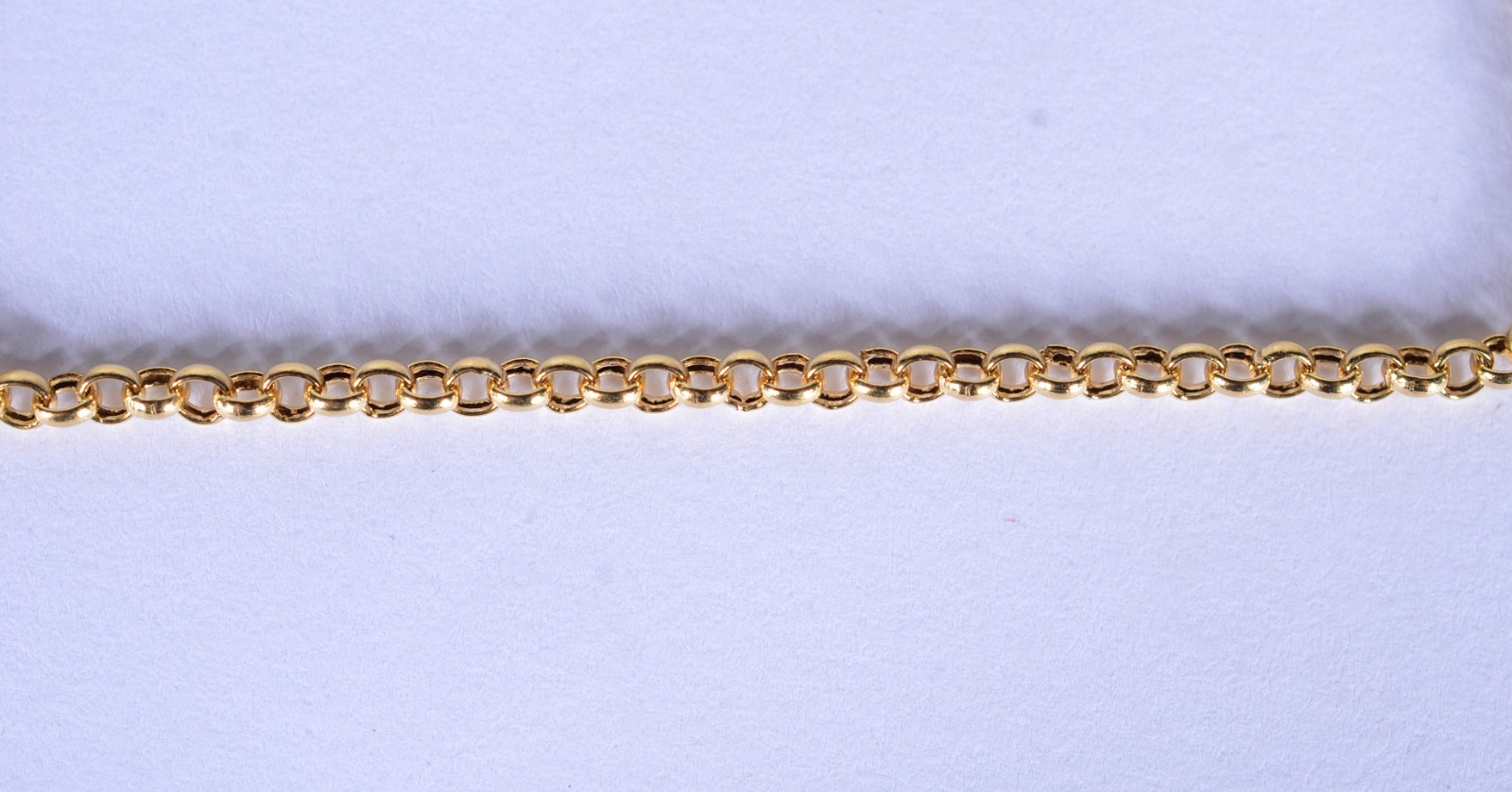 Pulseira com elos portugueses de ouro 18 k., contraste 750. (Por... - foto 4 de 6