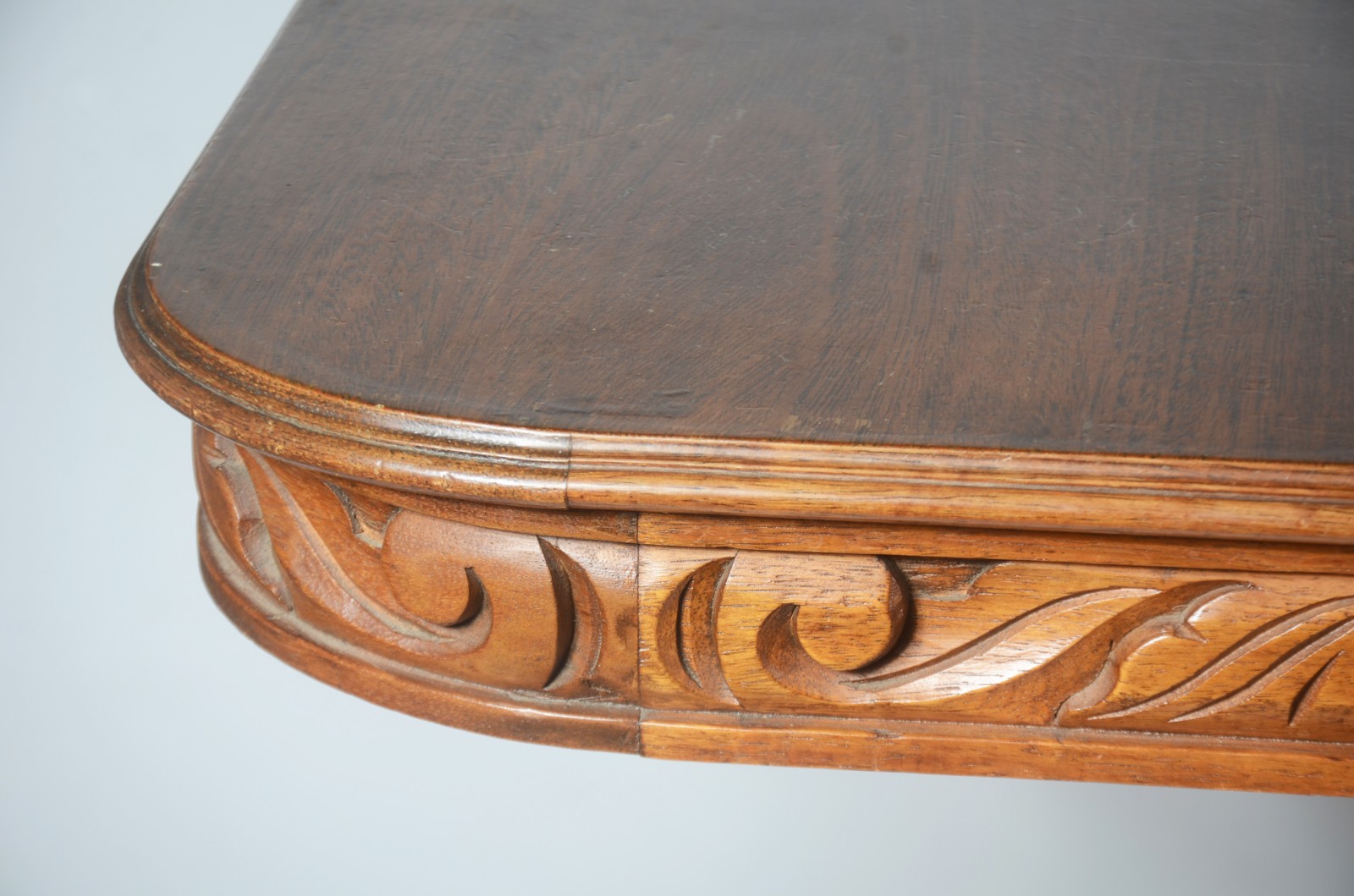 Mesa de jantar de madeira, tabua extensora (40 cm x 50 cm), tampo... - foto 7 de 11
