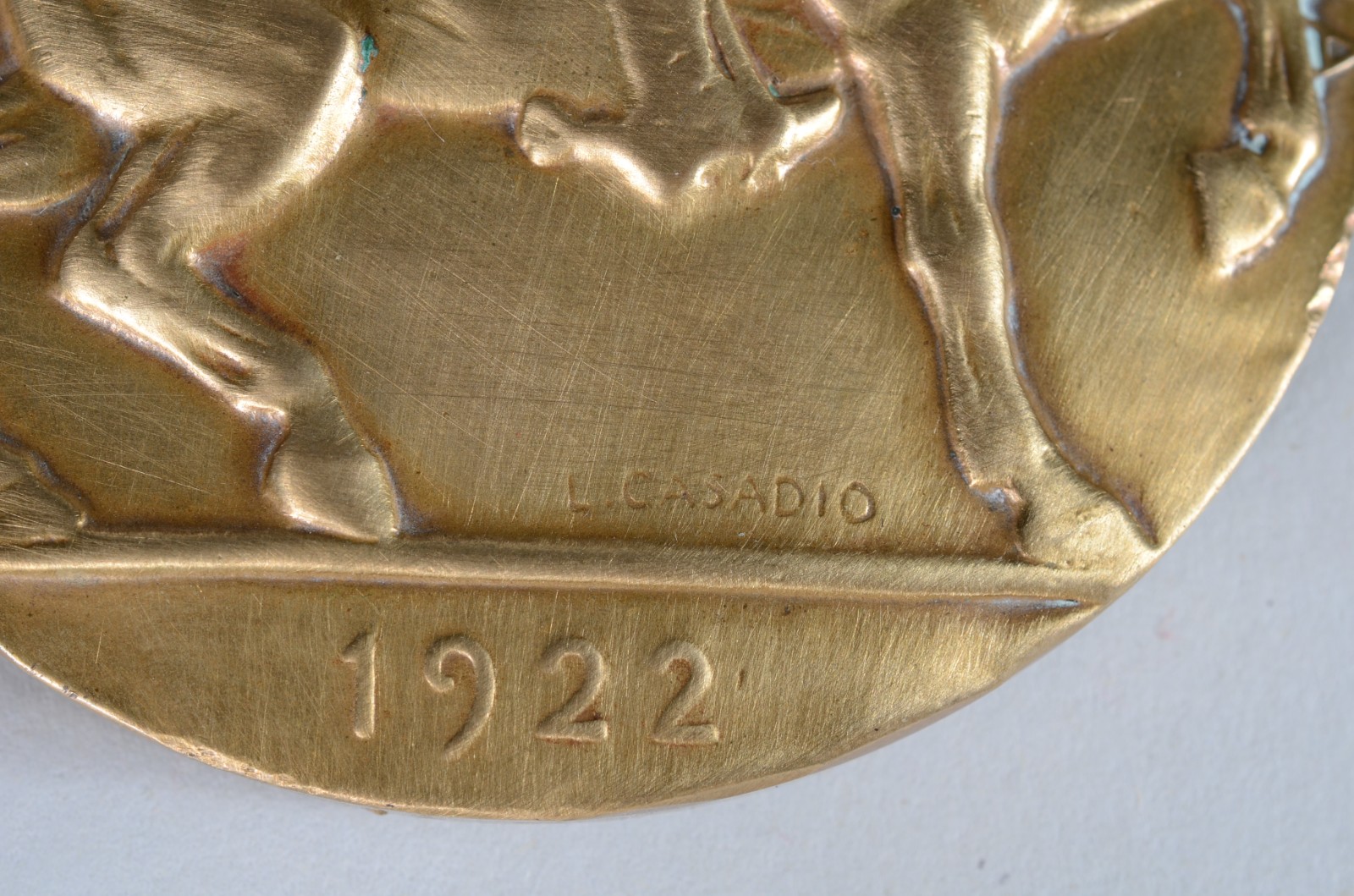 Medalha de bronze comemorativa do "Centenario de La Batalla de... - foto 2 de 8