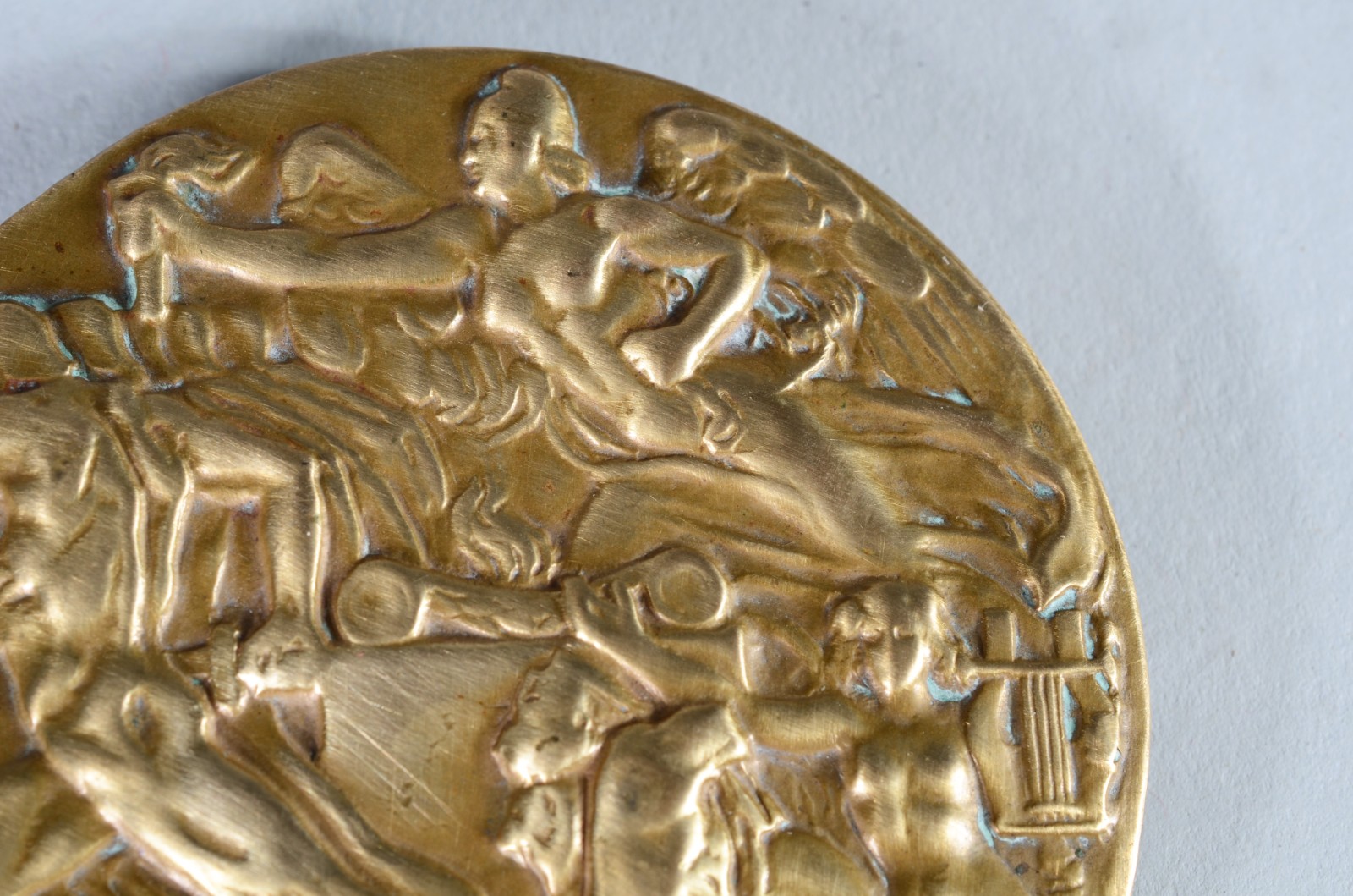 Medalha de bronze comemorativa do "Centenario de La Batalla de... - foto 5 de 8