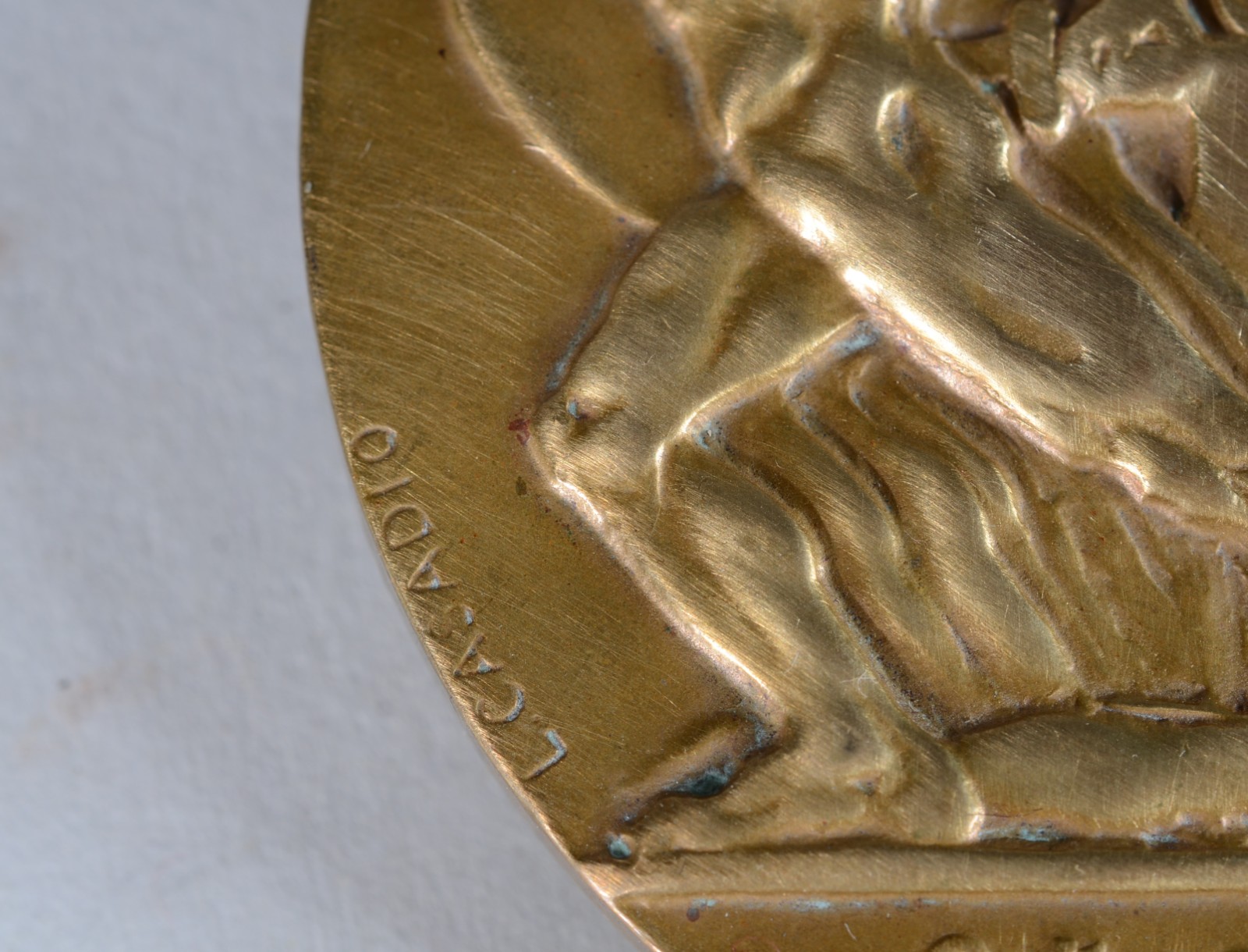 Medalha de bronze comemorativa do "Centenario de La Batalla de... - foto 6 de 8