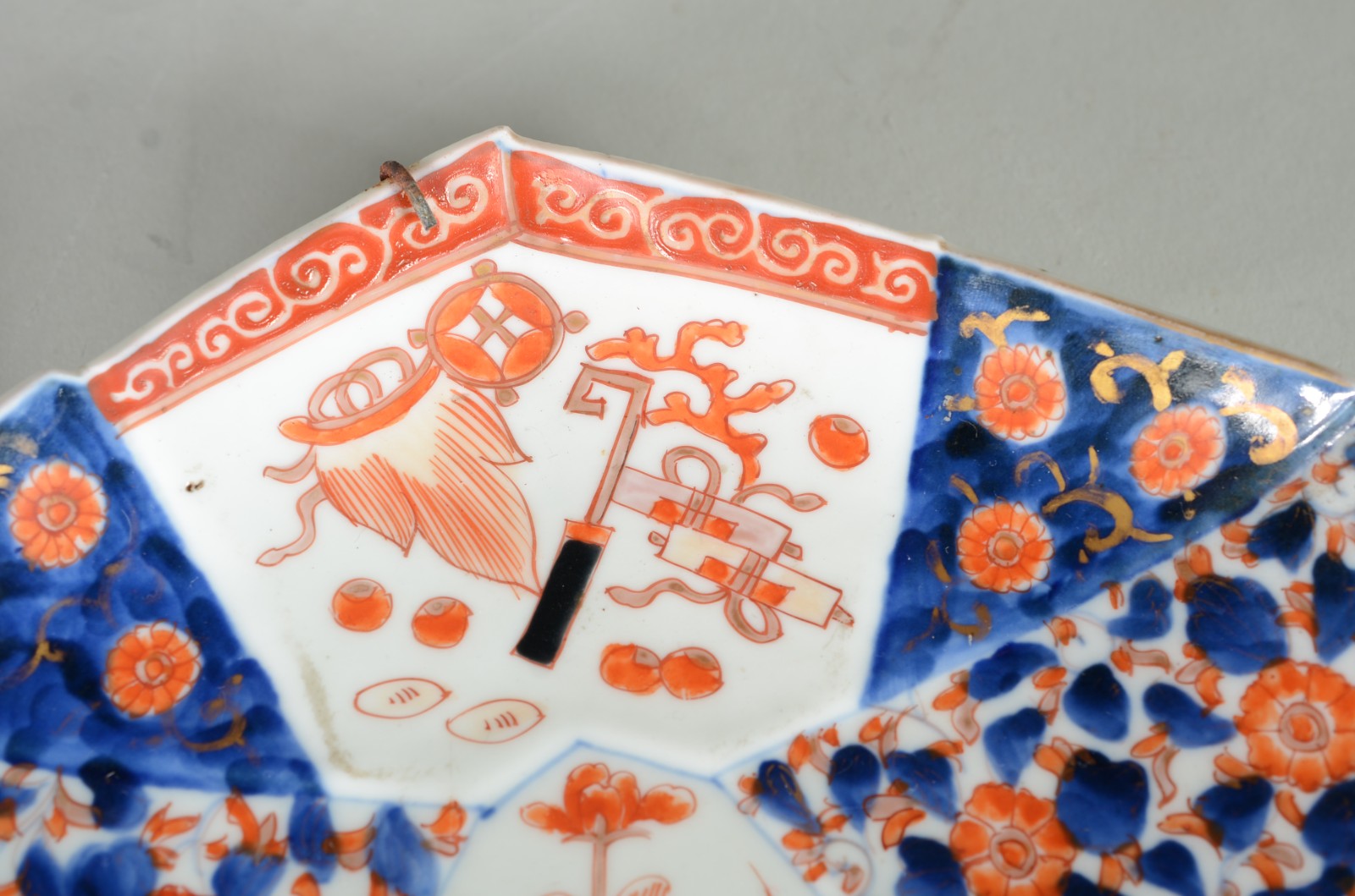 Dois pratos de porcelana japonesa Imari. - foto 3 de 8