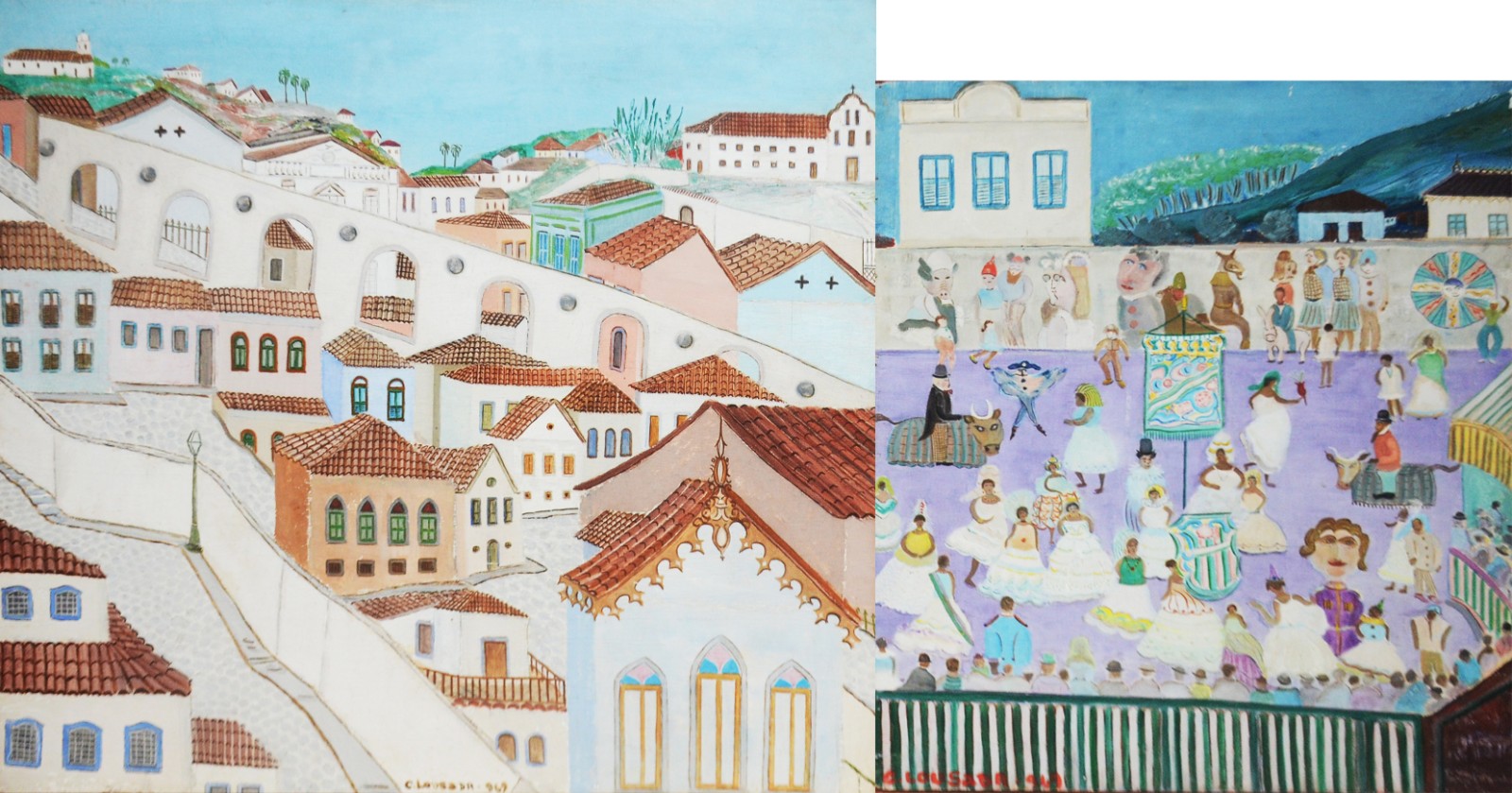 Carlos Lousada  (1905-1984), "O Ensaio"/ "Porta da Ladeira" - foto 2 de 11