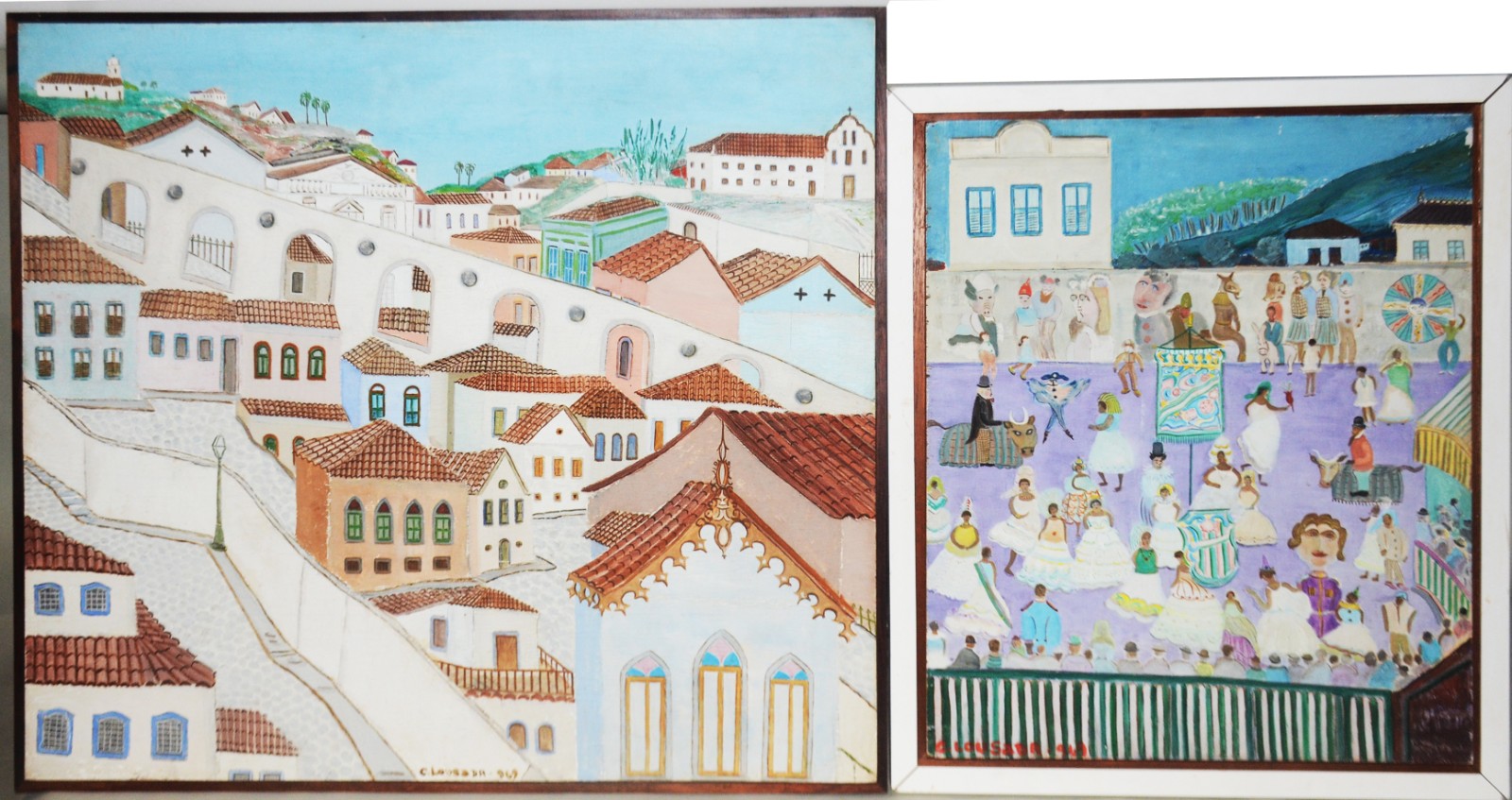 Carlos Lousada  (1905-1984), "O Ensaio"/ "Porta da Ladeira" - foto 1 de 11