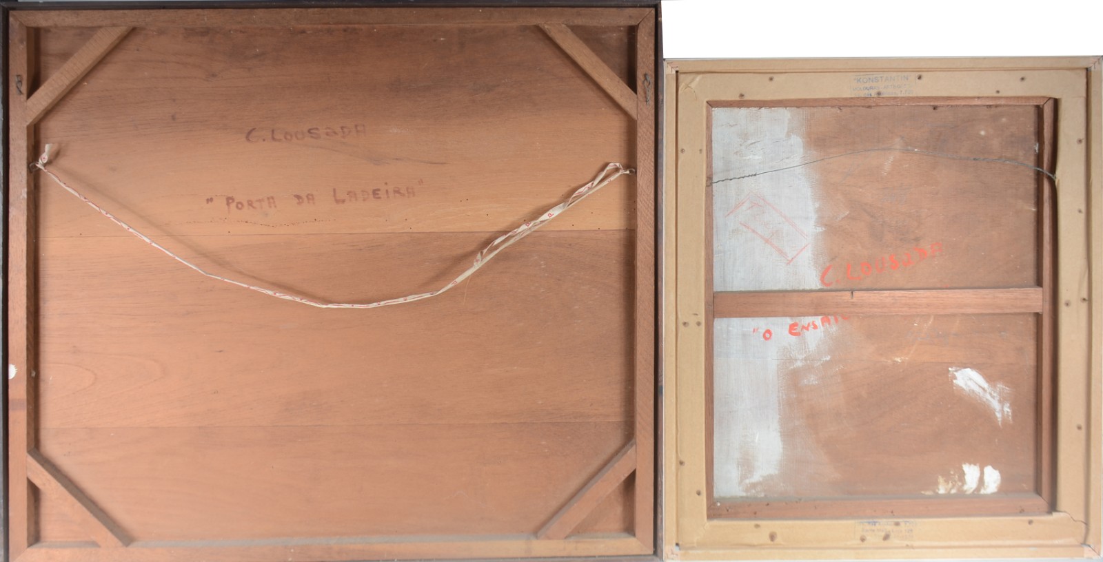 Carlos Lousada  (1905-1984), "O Ensaio"/ "Porta da Ladeira" - foto 9 de 11