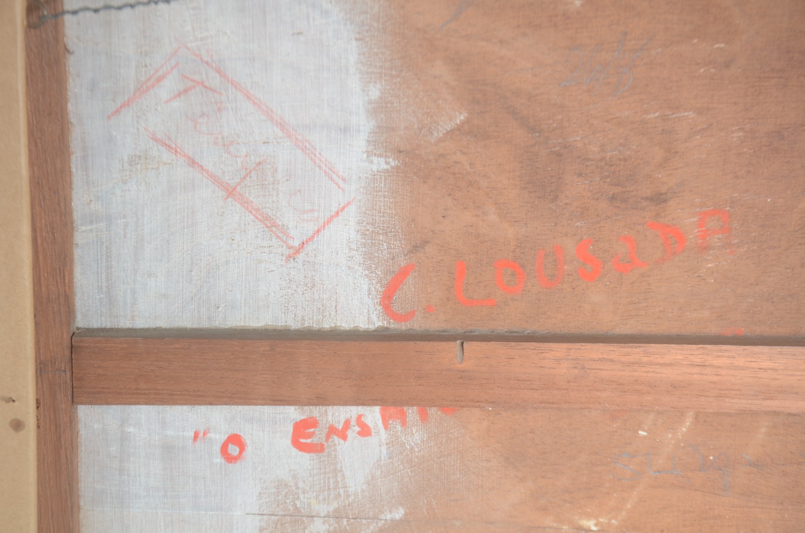 Carlos Lousada  (1905-1984), "O Ensaio"/ "Porta da Ladeira" - foto 11 de 11