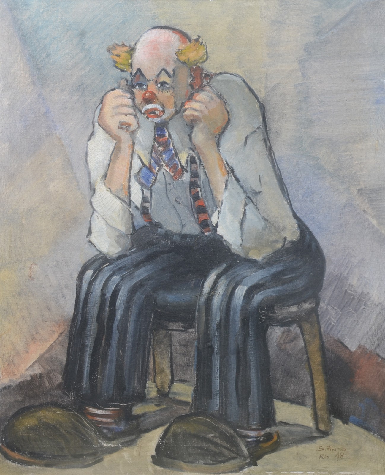 Sylvio Pinto (1918-1997), Palhaço - foto 1 de 5