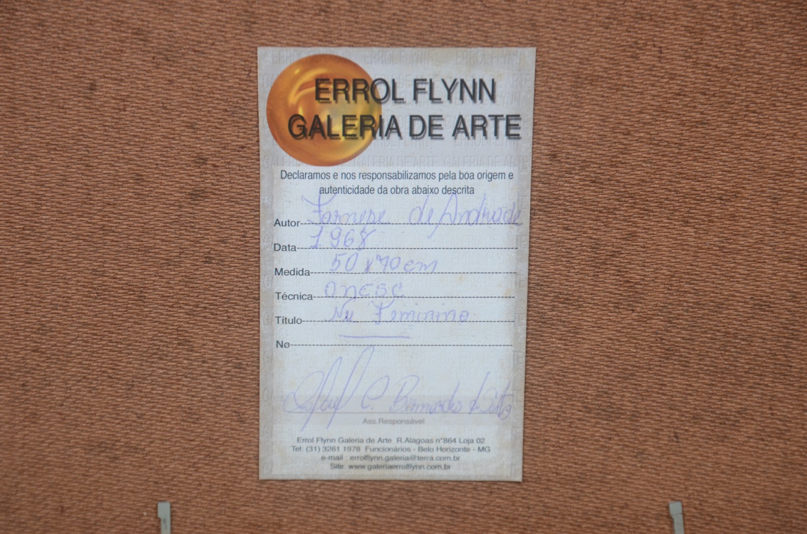 Farnese de Andrade (1926-1996), Nú Feminino - foto 5 de 5