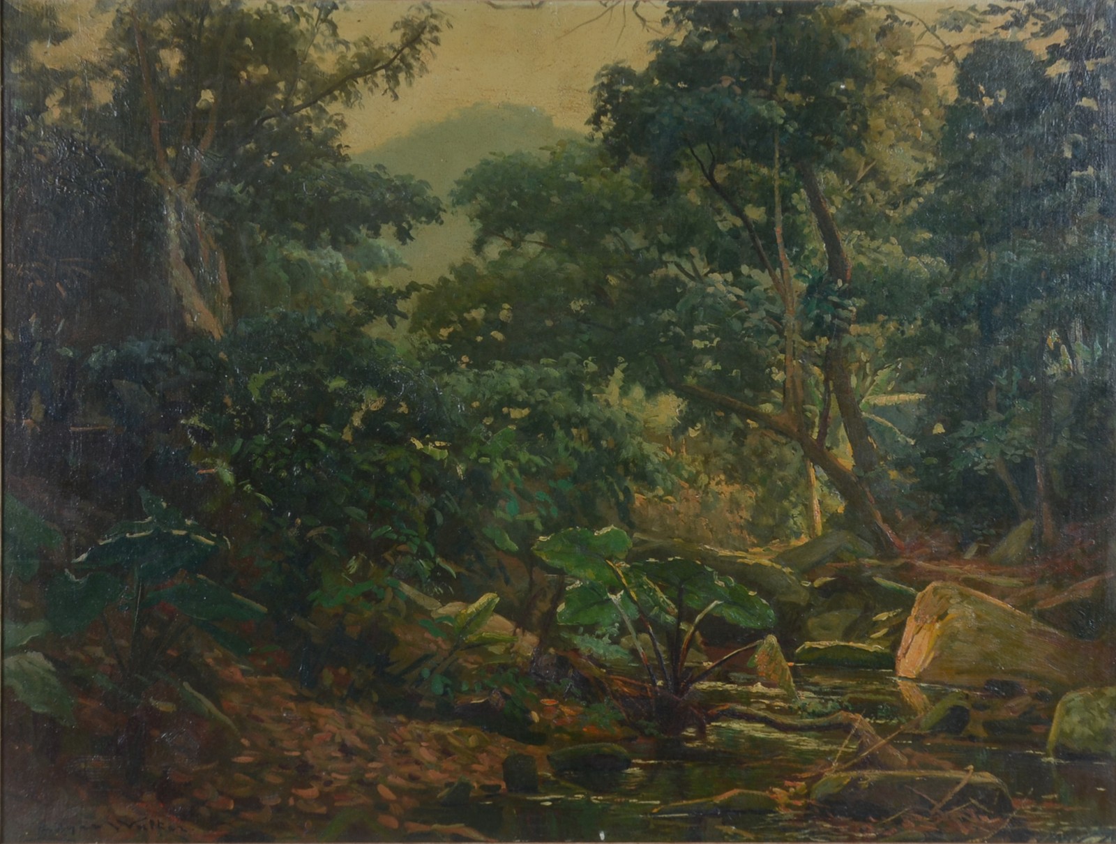 Edgar Walter (1917-1944), Paisagem com Riacho - foto 1 de 7