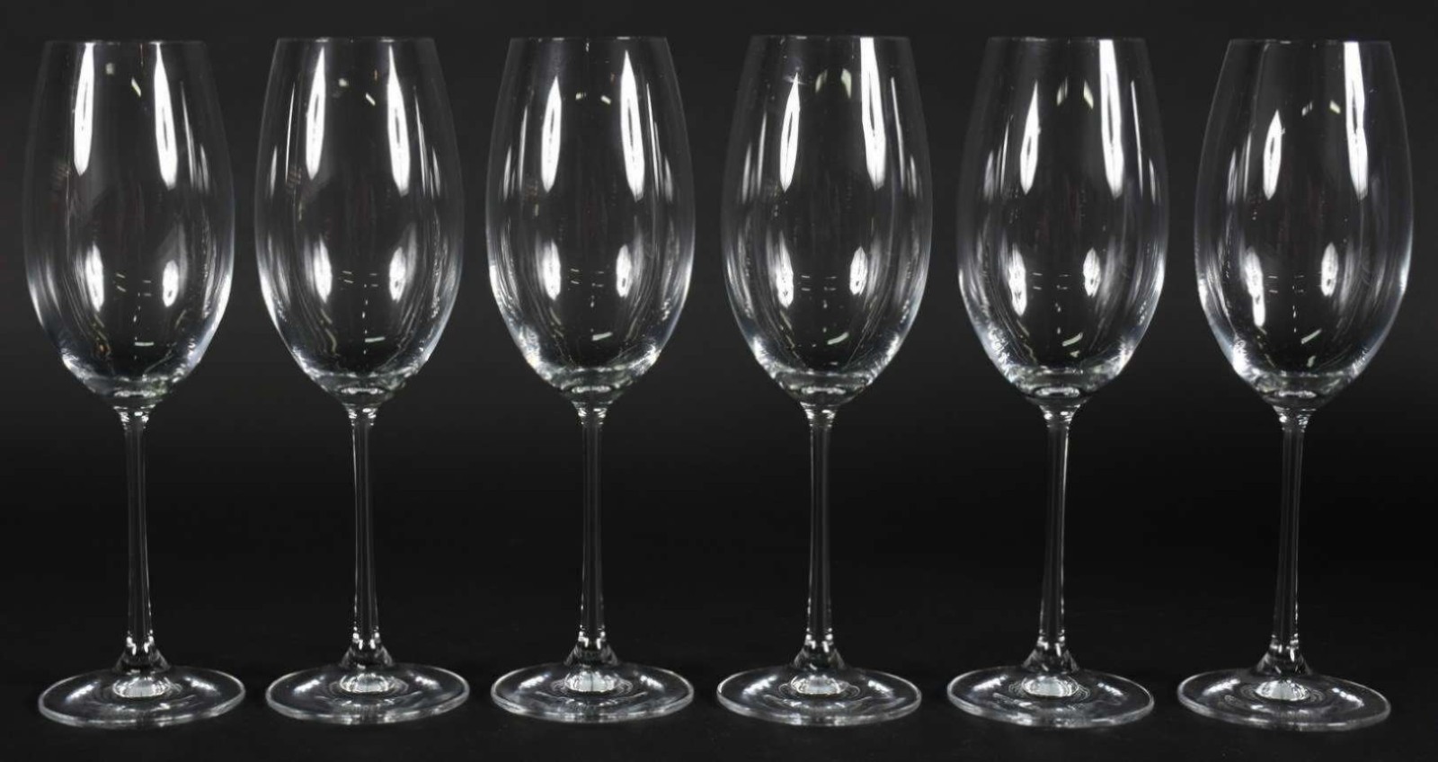 Seis taças de cristal para vinho branco, 230 ml. - foto 1 de 2