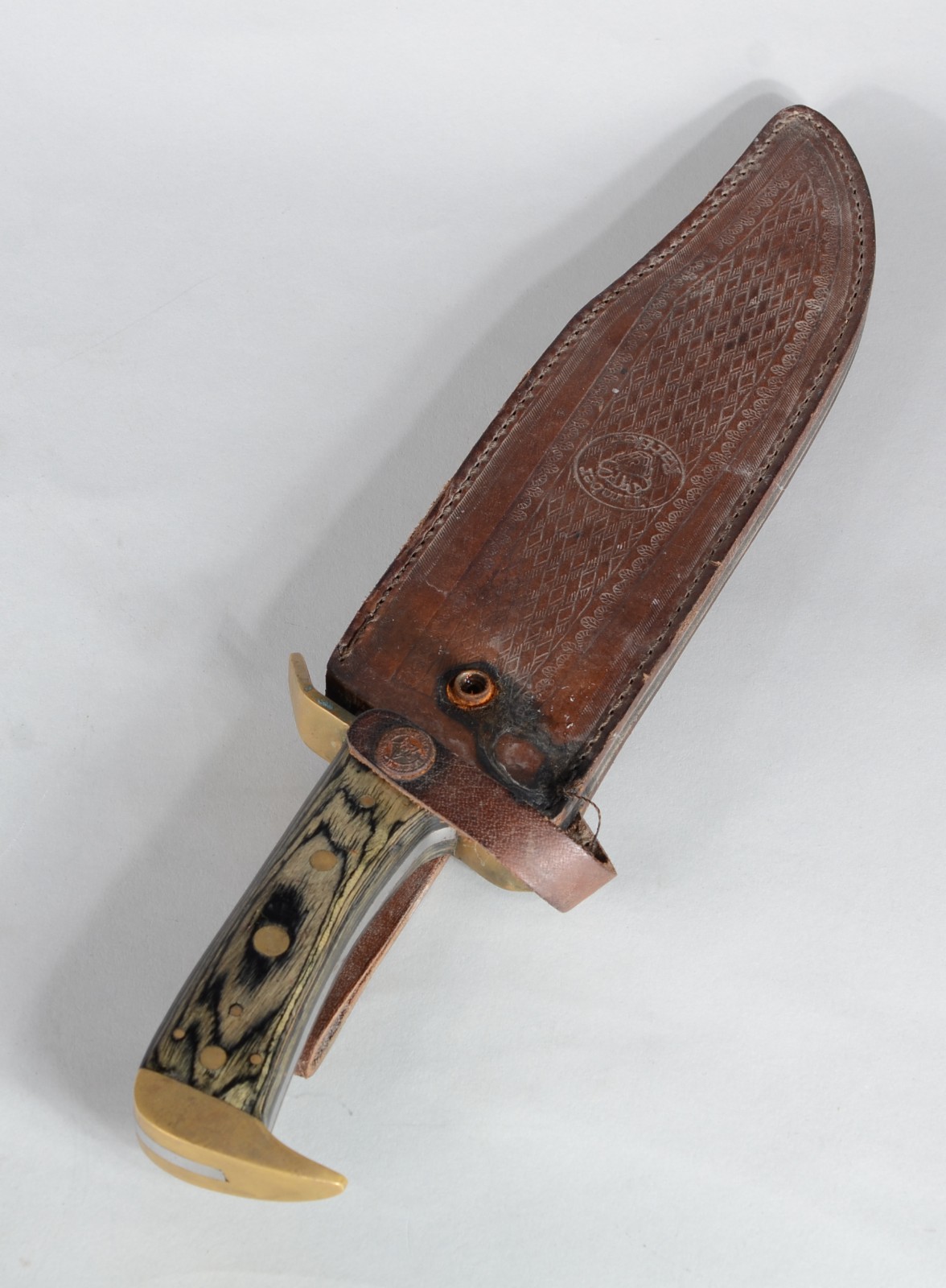 Faca paquistanesa de aço "Bowie" extra grande estilo "Crocodilo... - foto 1 de 9