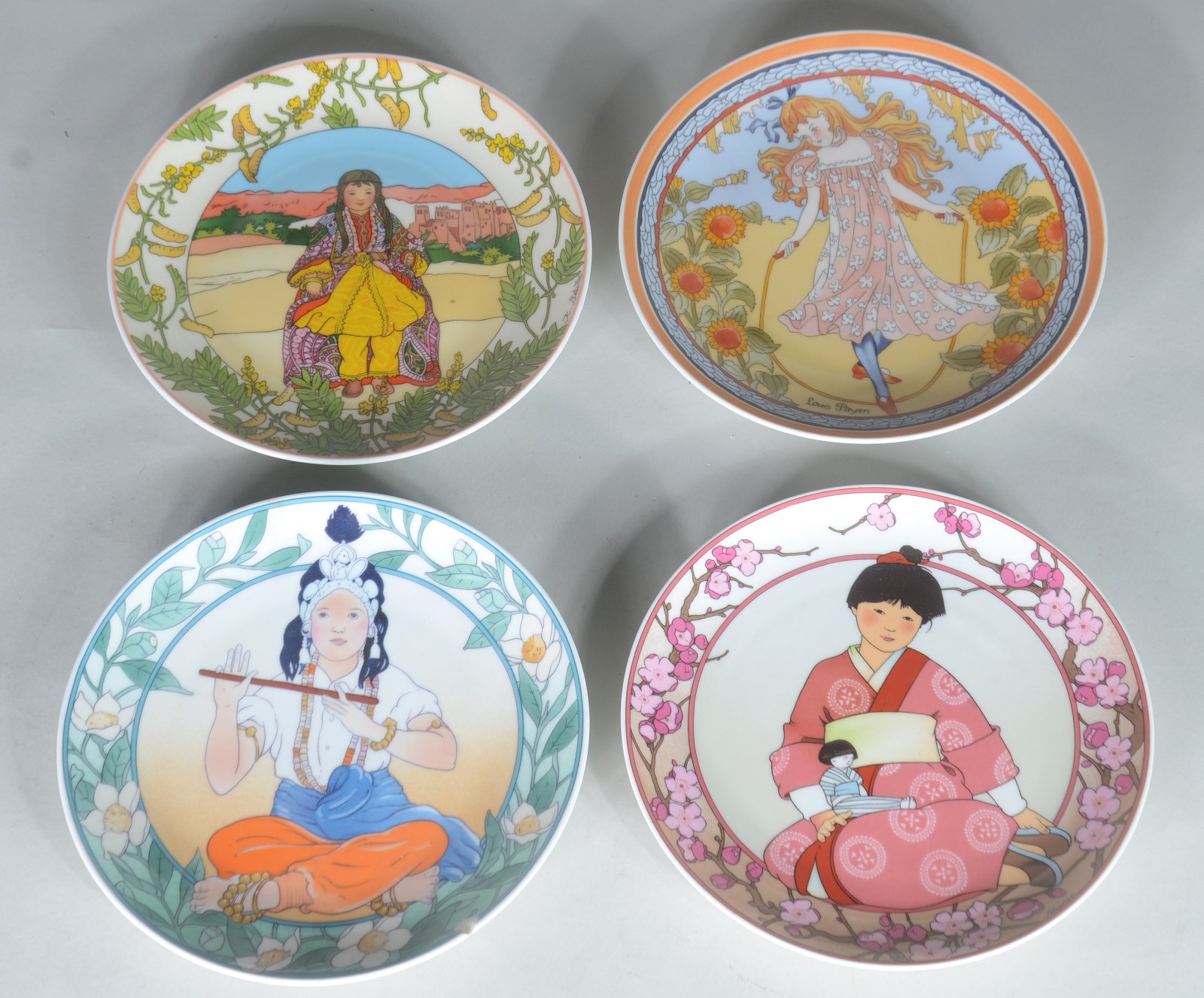 Conjunto com 14 pratos de porcelana alemã Villeroy & Boch - Coleção... - foto 2 de 8