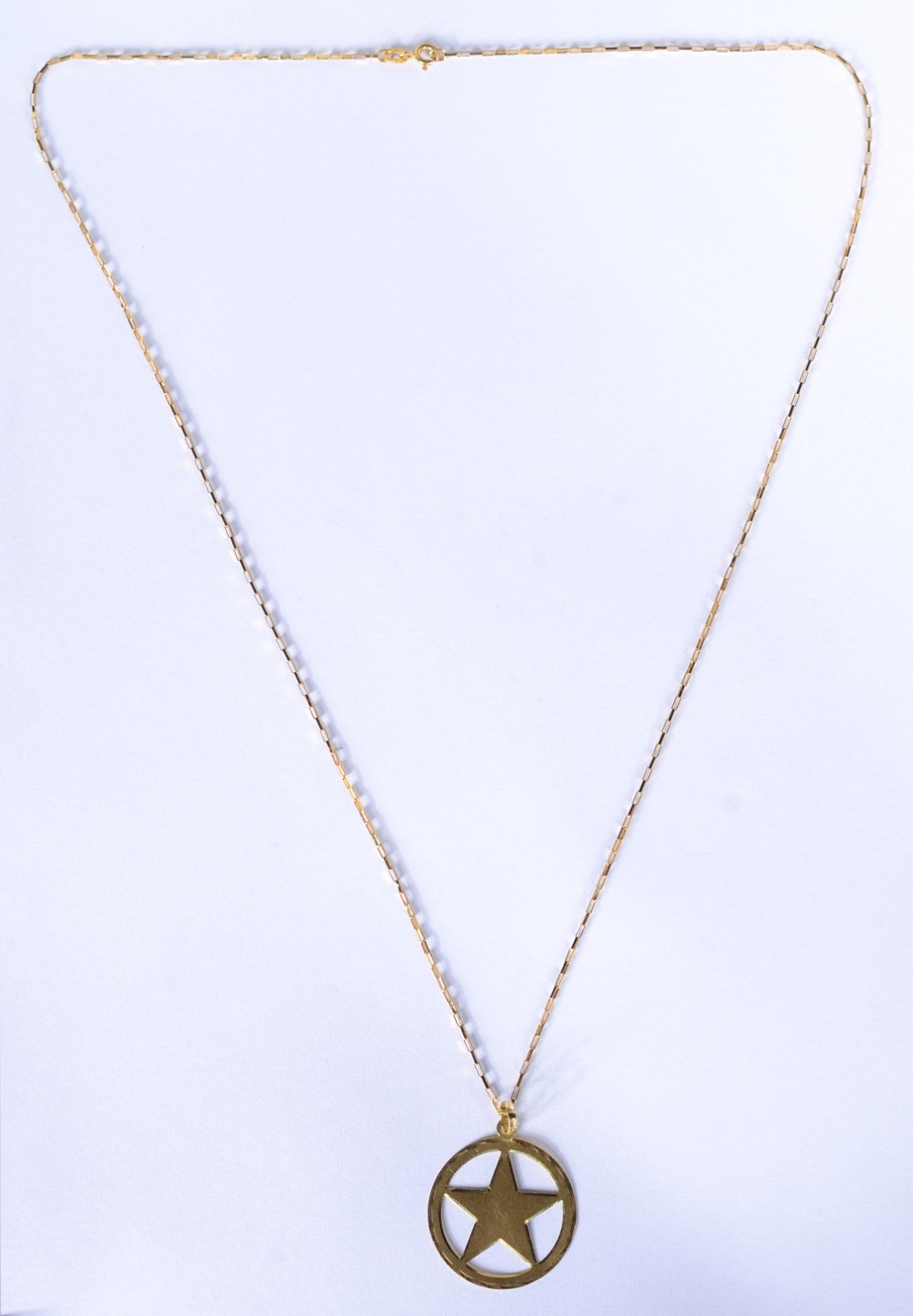 Colar de ouro 18 k., contraste 750 mls. (Por motivos de segurança a... - foto 2 de 6