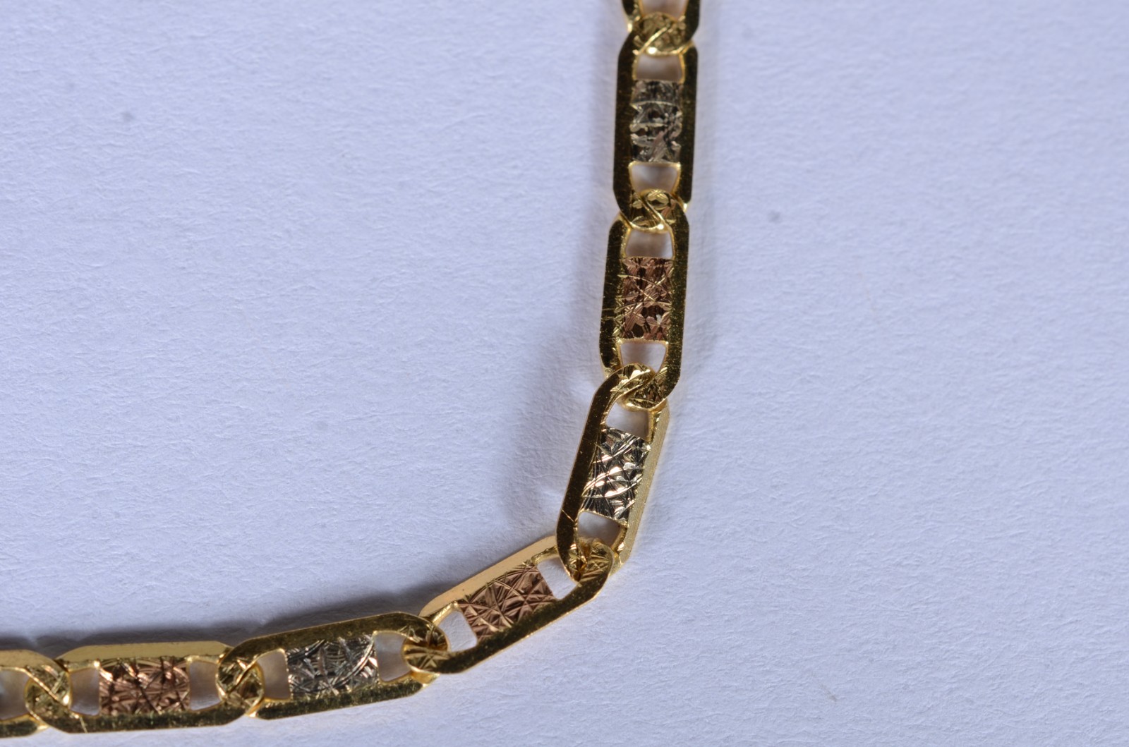 Pulseira de ouro 18 k., contraste 750 mls. (Por motivos de segurança... - foto 4 de 4