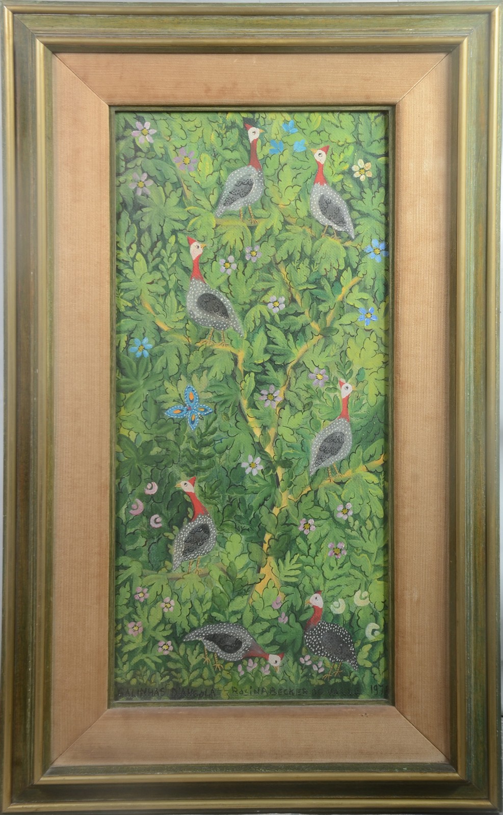 Rosina Becker do Valle (1914-2000), Galinhas D'angola - foto 2 de 8