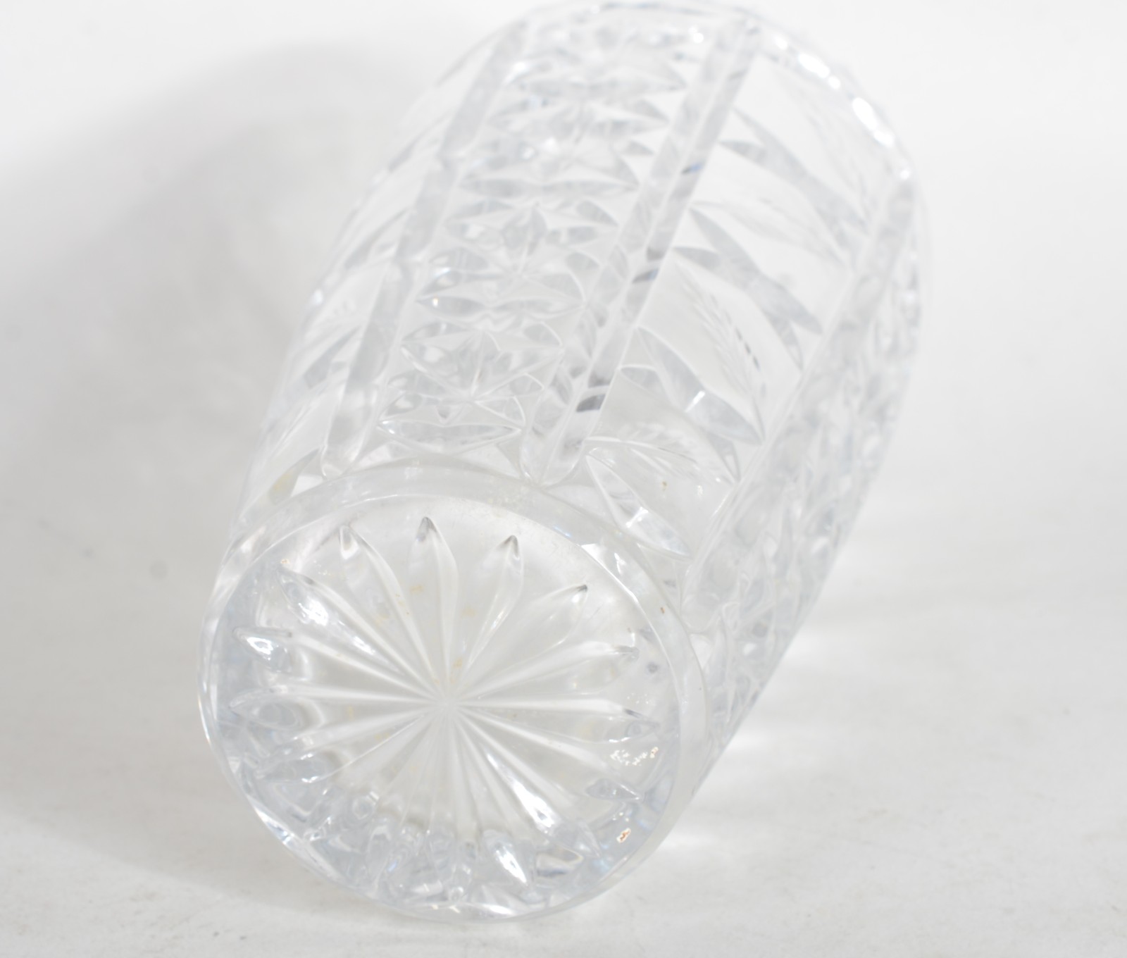 Vaso de cristal lapidado. - foto 5 de 5