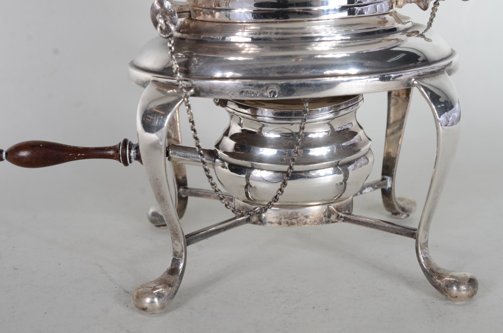 Samovar de prata portuguesa contraste Águia, 1º título. Peso da... - foto 2 de 10