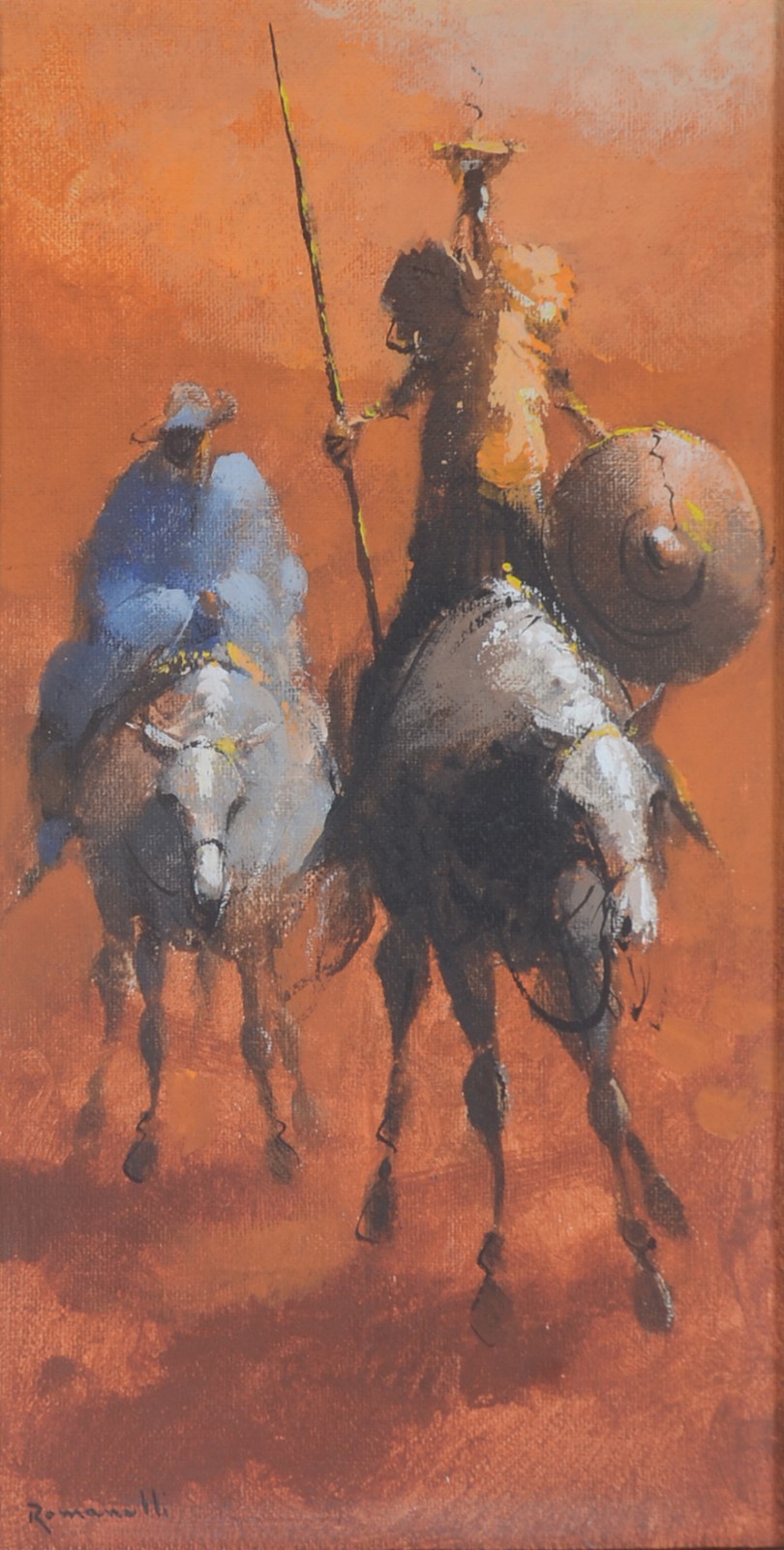 Armando Romanelli (1945), Dom Quixote e Sancho Pança - foto 2 de 5