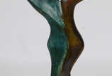 MAZEREDO,  - Escultura de bronze  representando ¨casal¨assinada