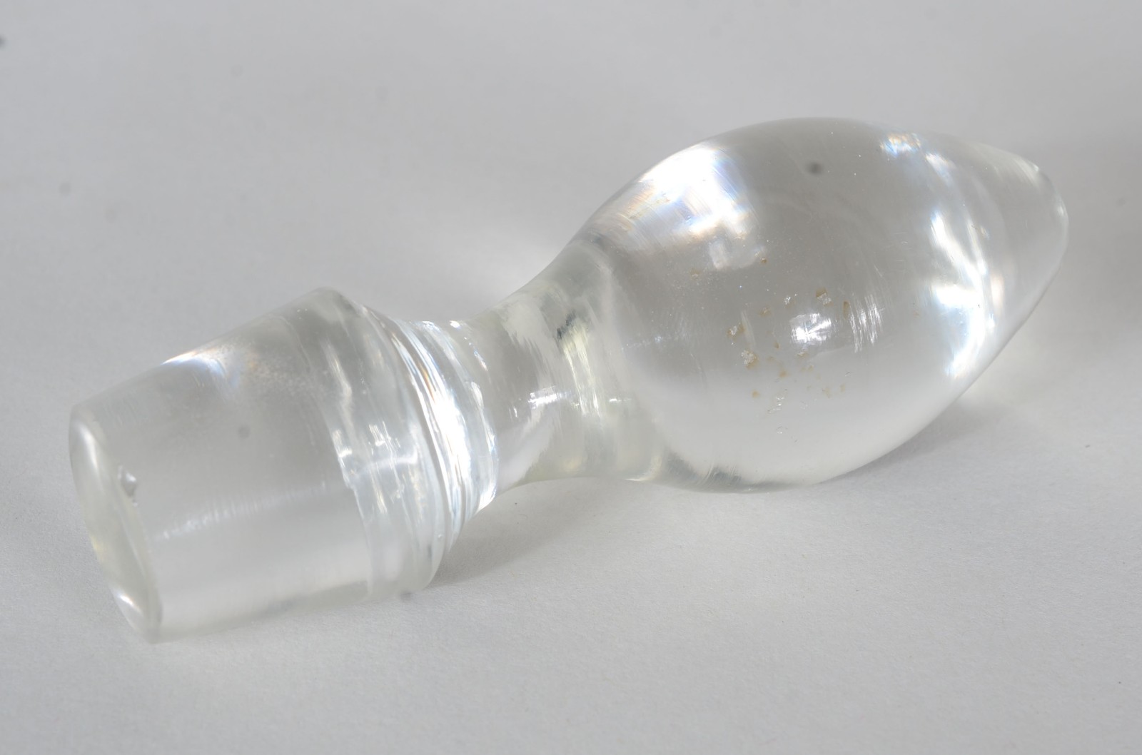 Conjunto de cristal lavrado com guirlandas, composto de garrafa e 6... - foto 5 de 11