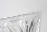 Compoteira de cristal europeu lapidado ( com la... - Compoteira de cristal europeu lapidado ( com lascado na borda).