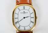 Baume & Mercier (1830),  - Relógio de pulso, caixa de metal dourado, números romanos. Com certificado.