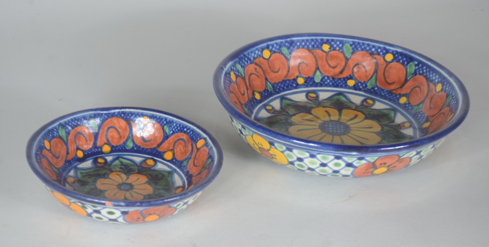 Serviço de cerâmica mexicana "Talavera" floral em policromia... - foto 4 de 10