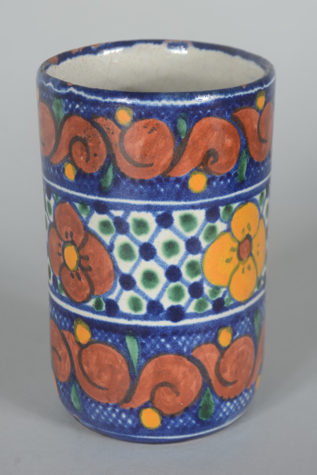 Serviço de cerâmica mexicana "Talavera" floral em policromia... - foto 5 de 10
