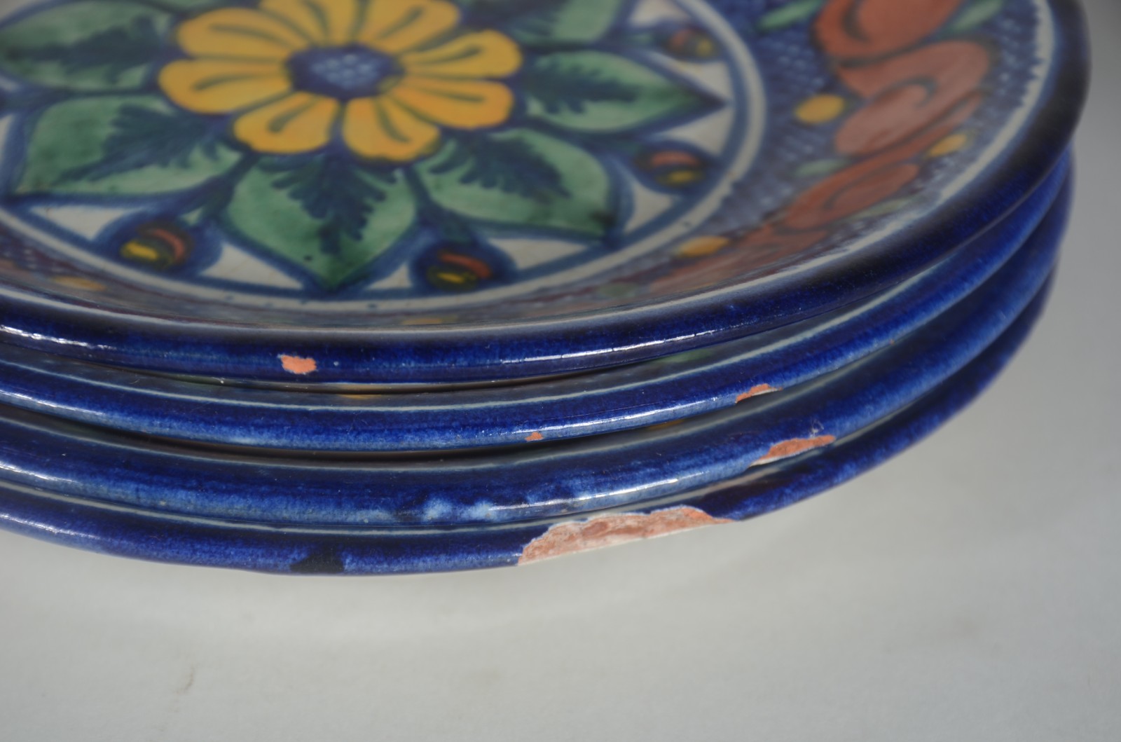 Serviço de cerâmica mexicana "Talavera" floral em policromia... - foto 10 de 10