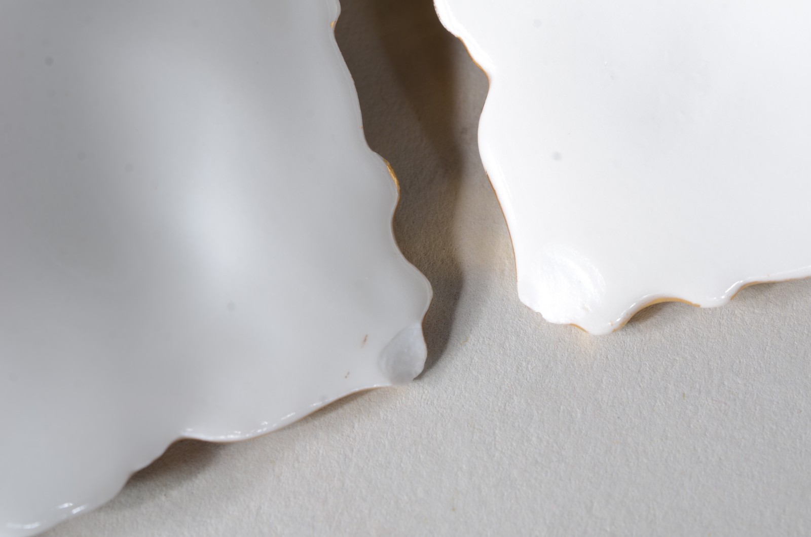 Conjunto com 6 pratos para sobremesa de porcelana France Deposé... - foto 8 de 8