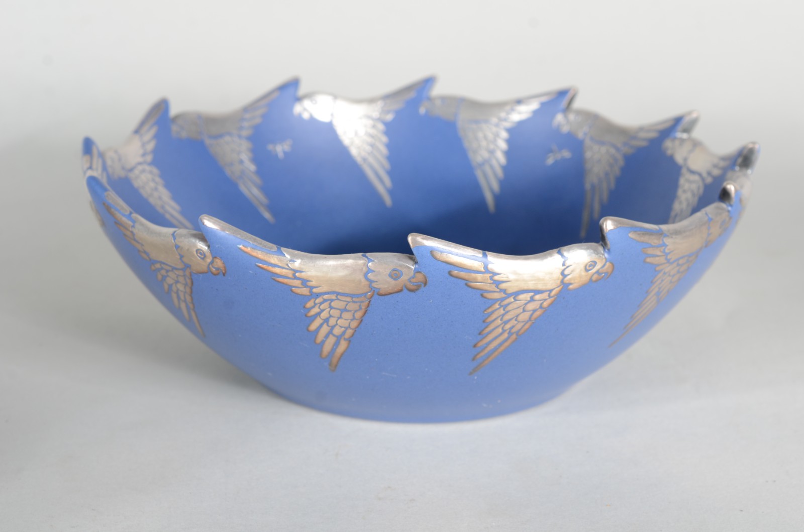 Duas peças decorativas mexicanas, sendo: fruteira e bowl de porcelana... - foto 2 de 8