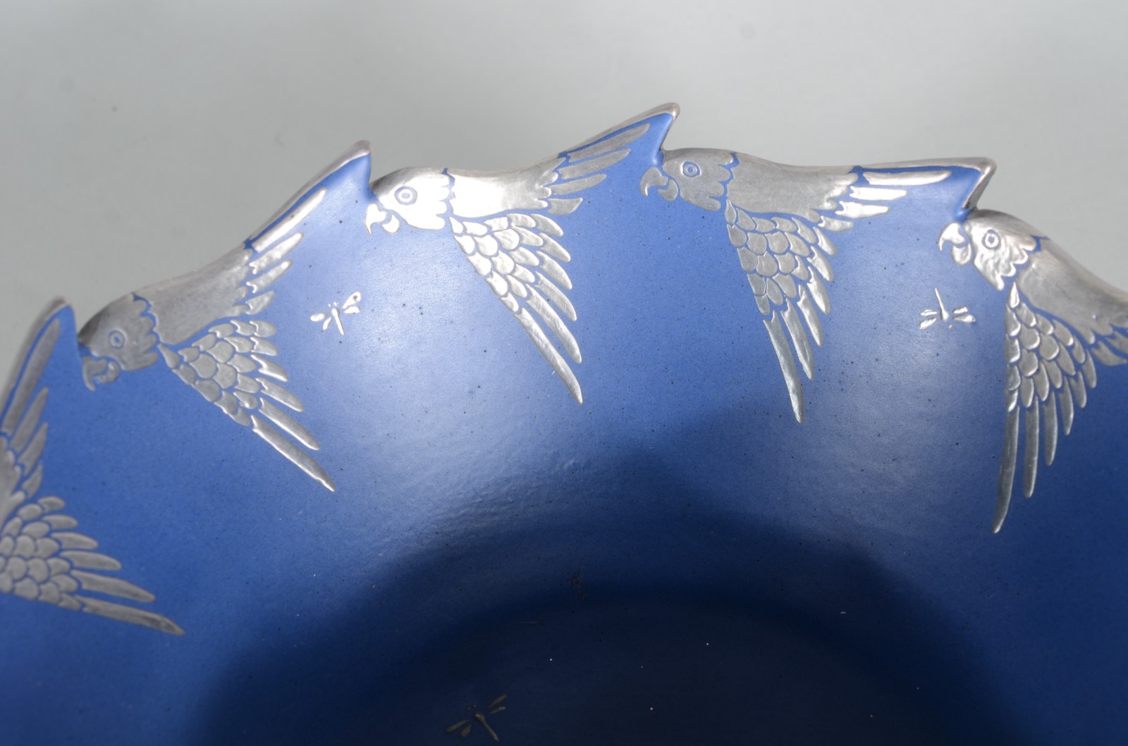 Duas peças decorativas mexicanas, sendo: fruteira e bowl de porcelana... - foto 6 de 8