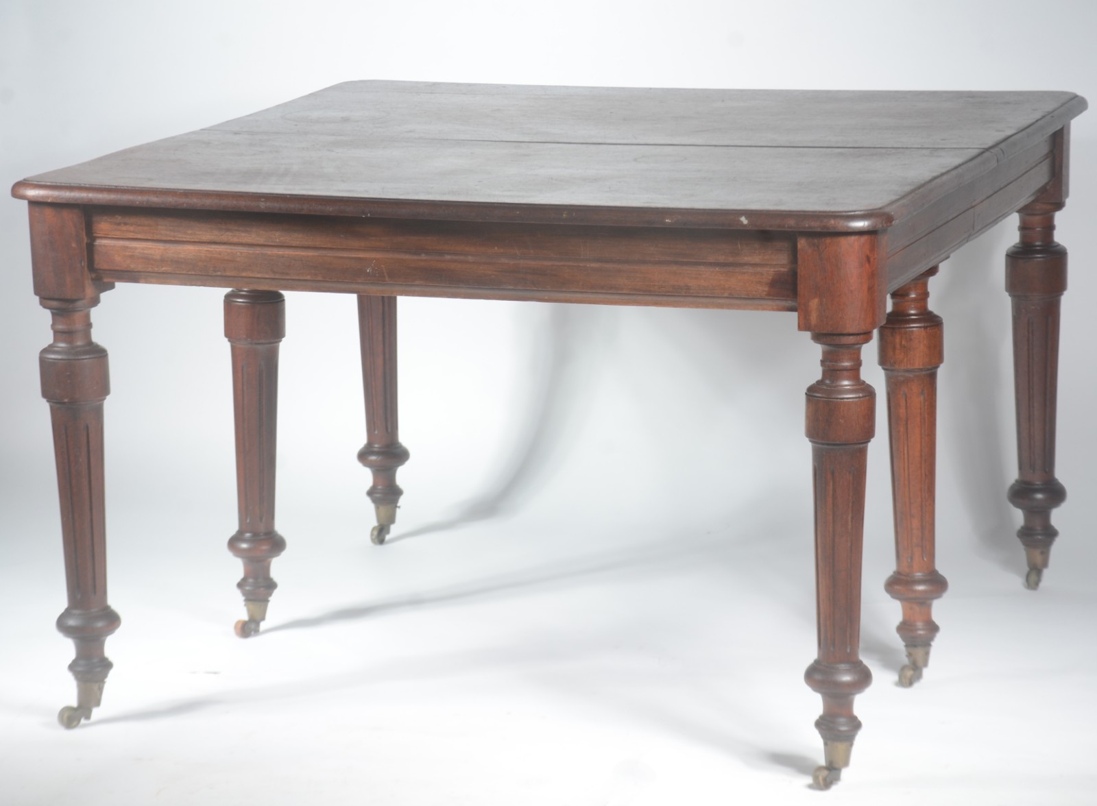 Mesa de jantar de madeira nobre com 6 tábuas extensoras (39 cm x 122... - foto 4 de 5