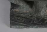 Humberto Cozzo (1900-1981),  - Escultura de bronze, representando 3 figuras.