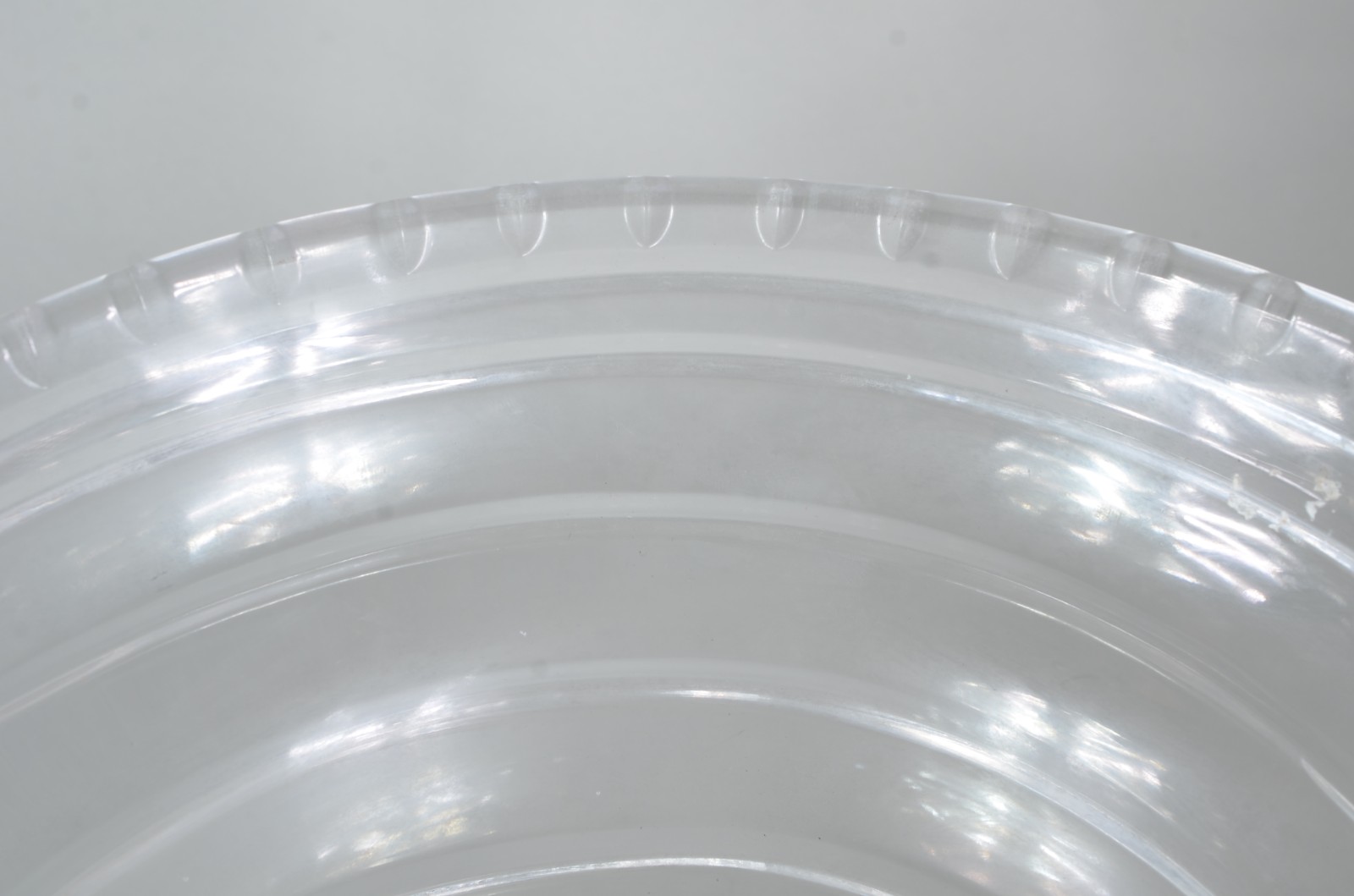 Fruteira /centro de mesa de cristal. - foto 4 de 6