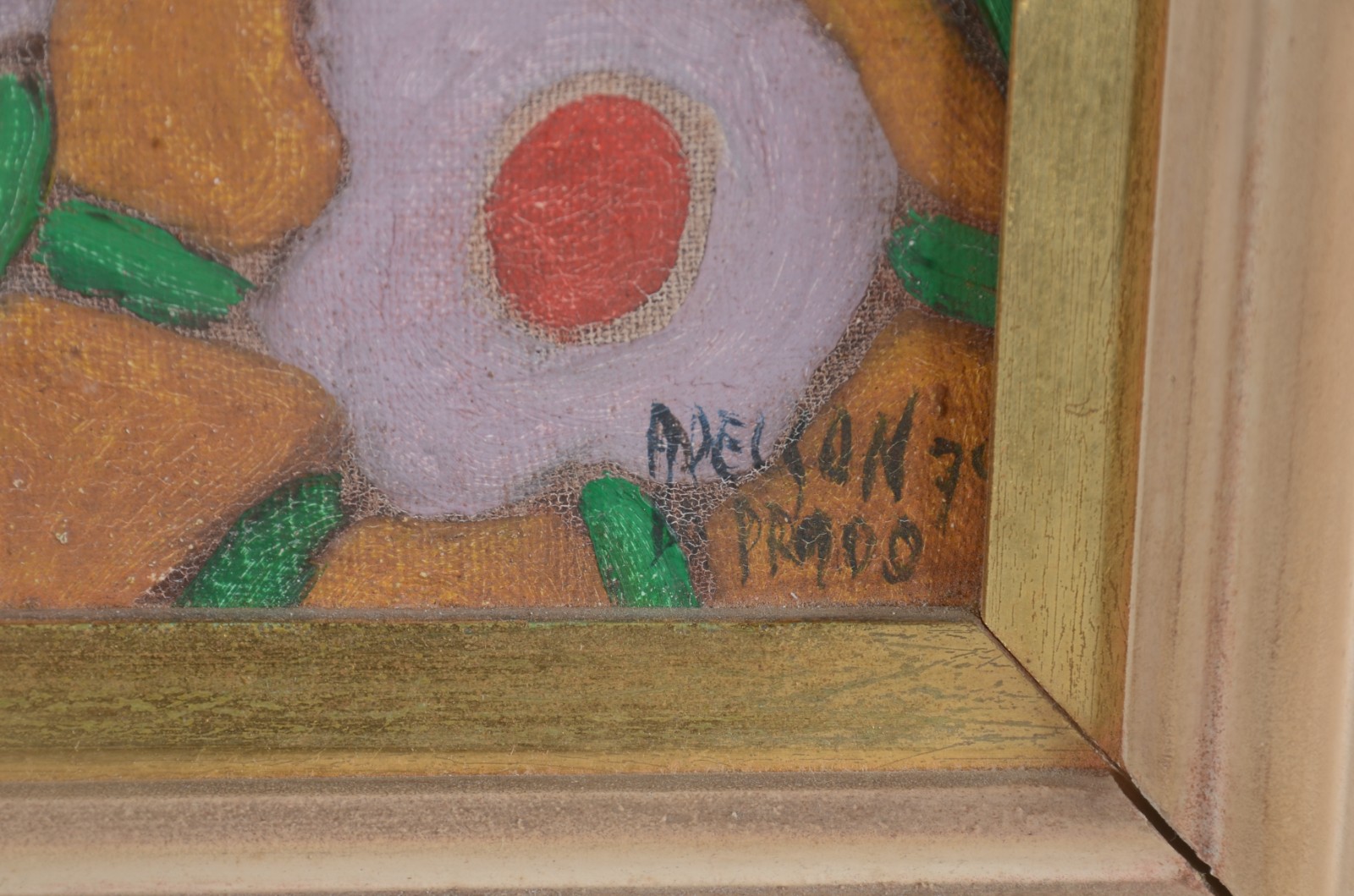 Adelson do Prado (1944-2013), Rosto com flor e pássaro - foto 3 de 6