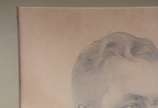 UBI BAVA (1915 - 1988), Figura Masculina - Desenho - datado 1946.