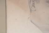 UBI BAVA (1915 - 1988), Figura Masculina - Desenho - datado 1946.
