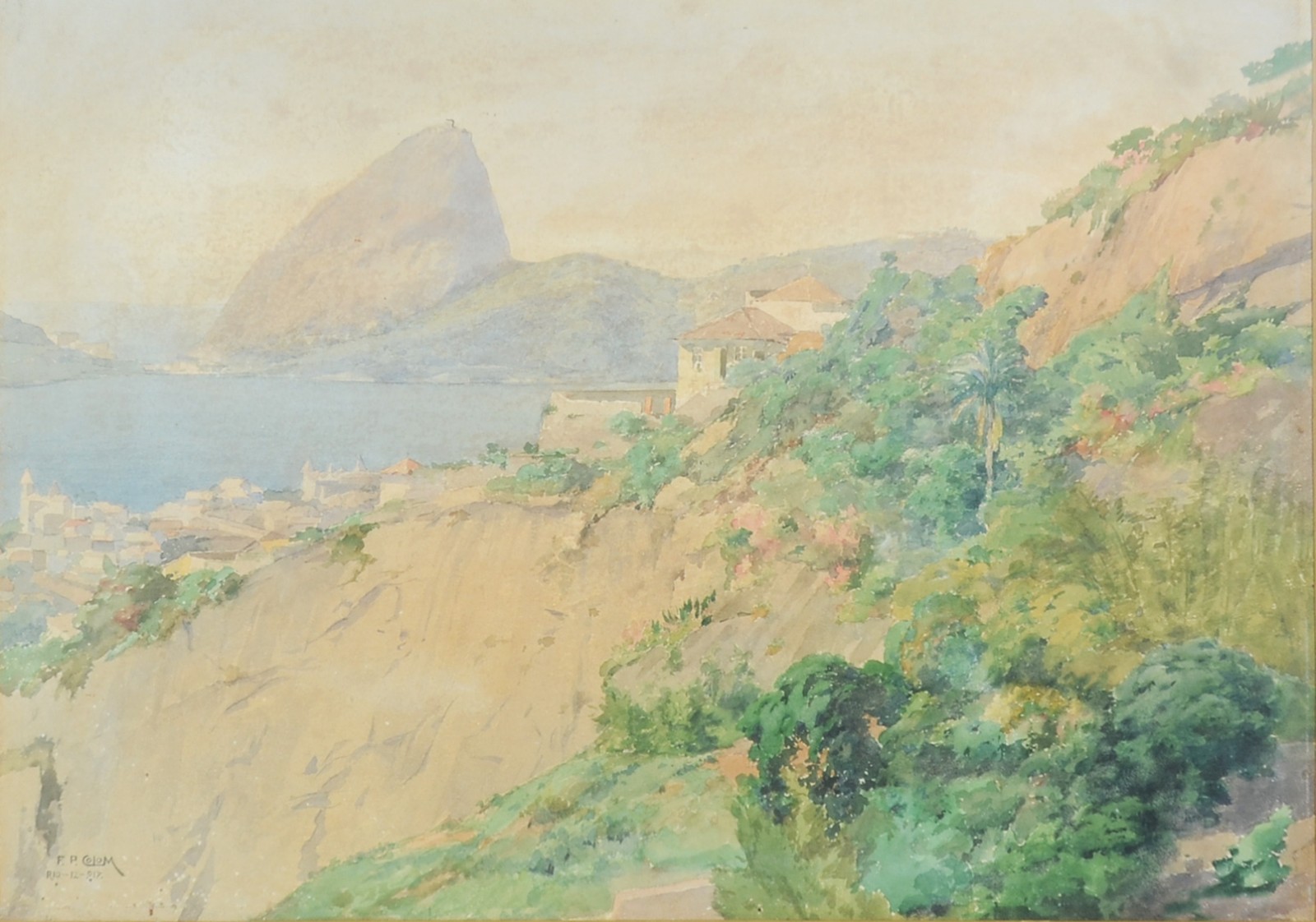 Paisagem do Rio de Janeiro vista de Santa Thereza - foto 1 de 7