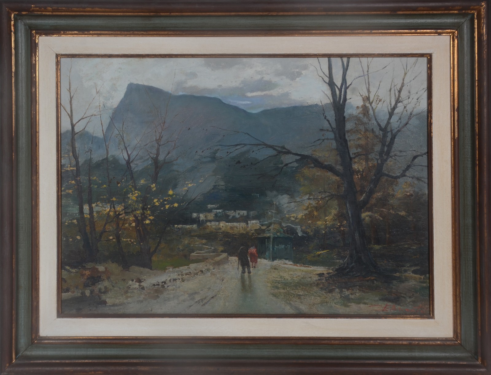 Paisagem com árvores e figuras - foto 2 de 4