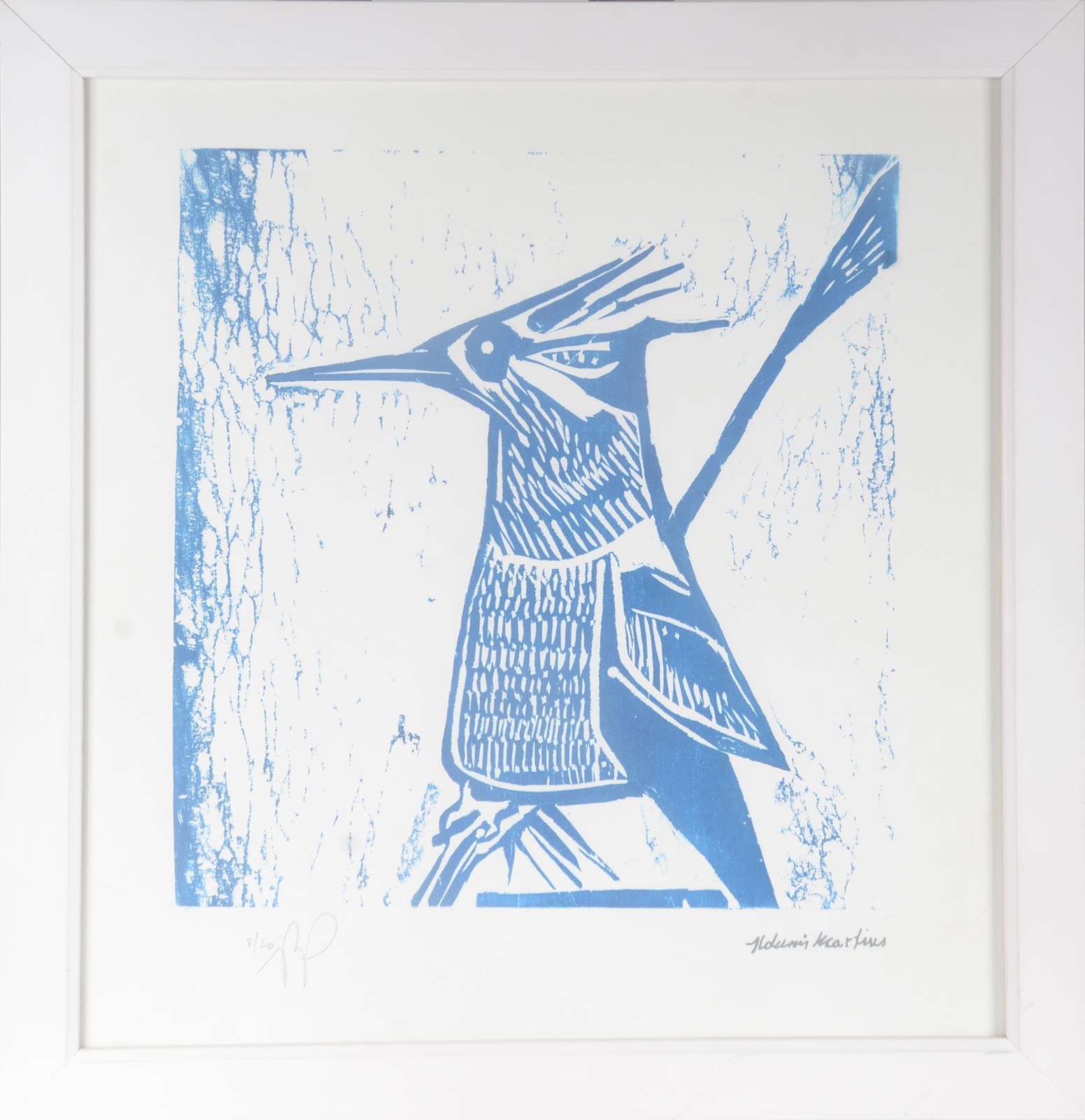 Aldemir Martins (1922-2006), Pica pau Azul - foto 2 de 5